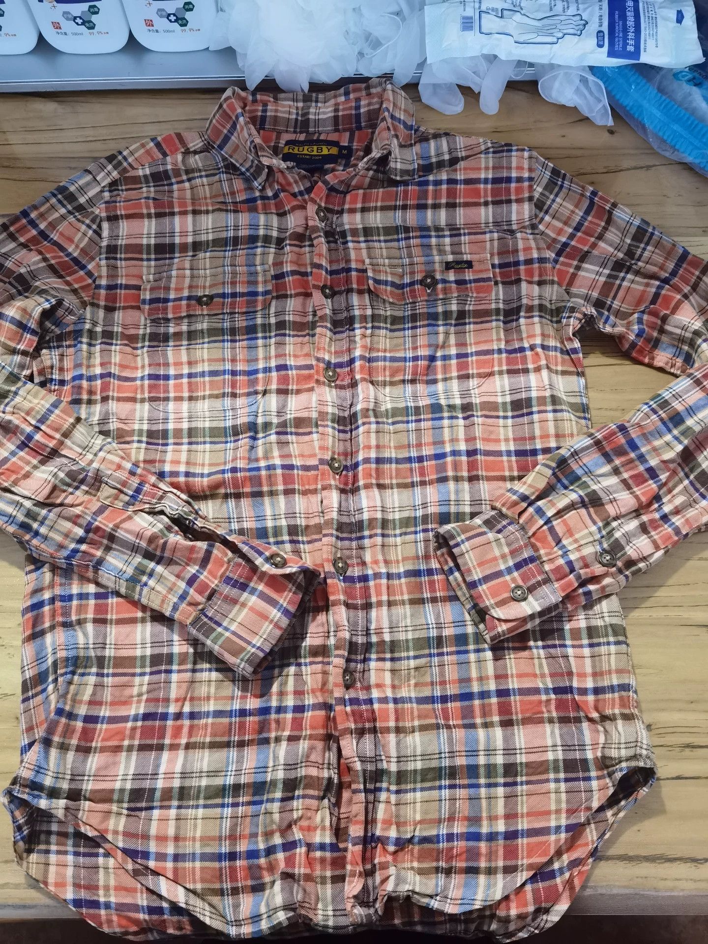 Rugby Ralph Lauren Ralph Lauren Rugby Plaid Shirt Jacket Size US M / EU 48-50 / 2 - 6 Thumbnail