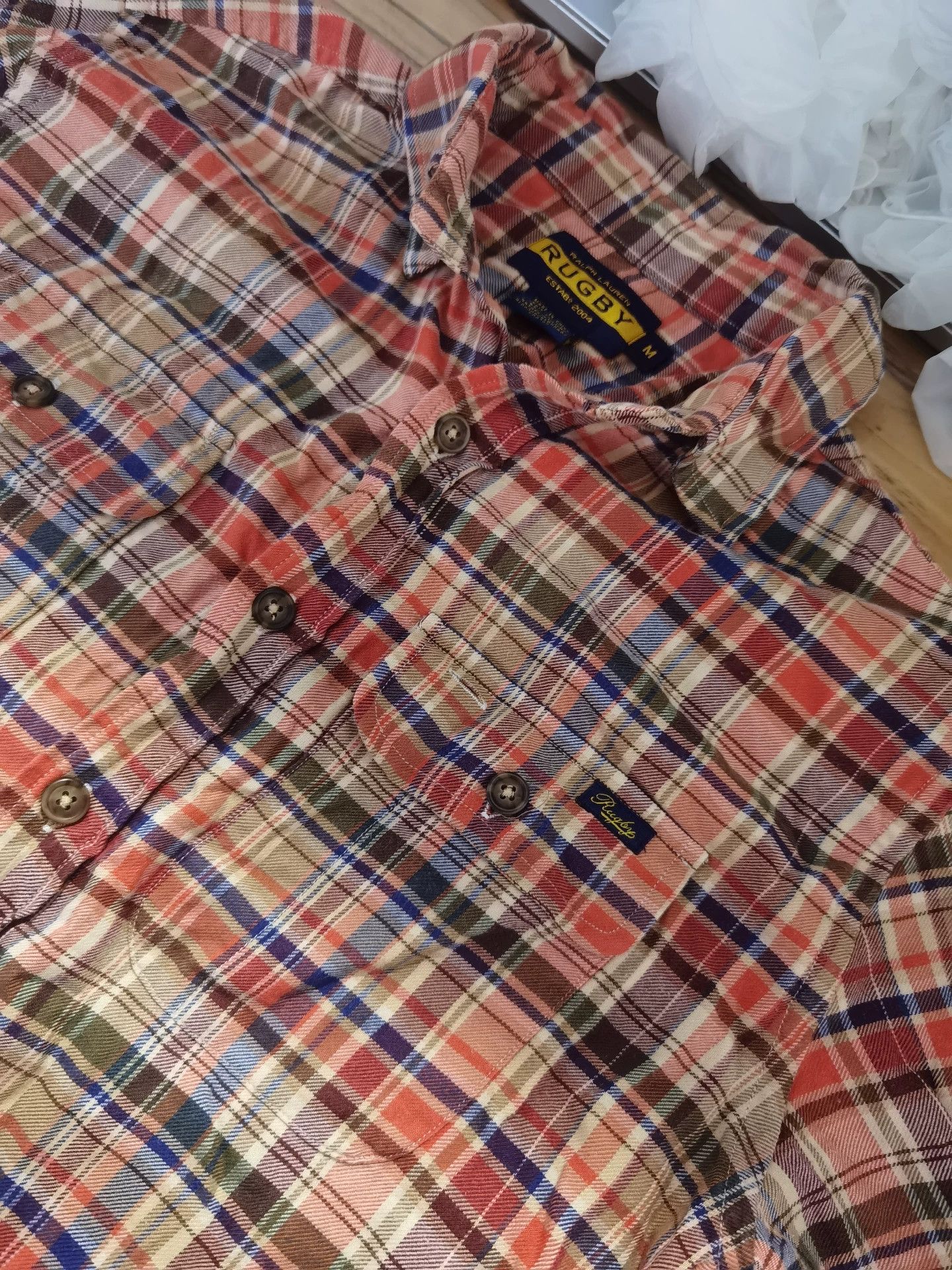 Rugby Ralph Lauren Ralph Lauren Rugby Plaid Shirt Jacket Size US M / EU 48-50 / 2 - 8 Thumbnail