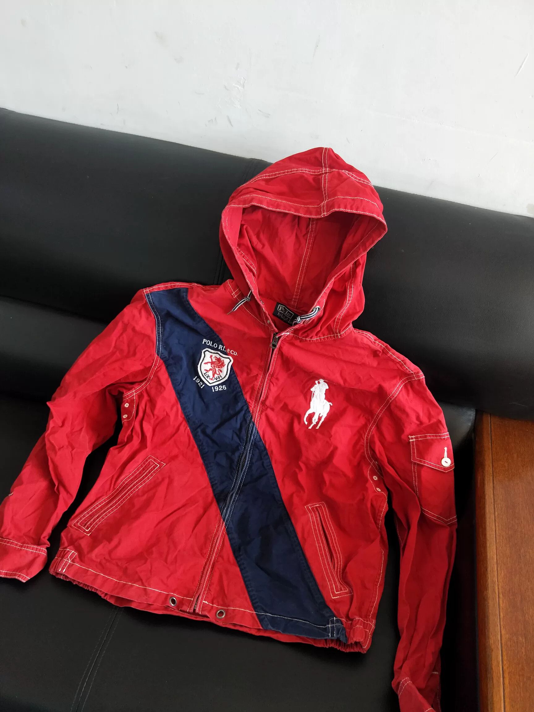 RRL Ralph Lauren RRL Ralph Lauren Hooded Windbreaker Jacket Size US XL / EU 56 / 4 - 7 Thumbnail