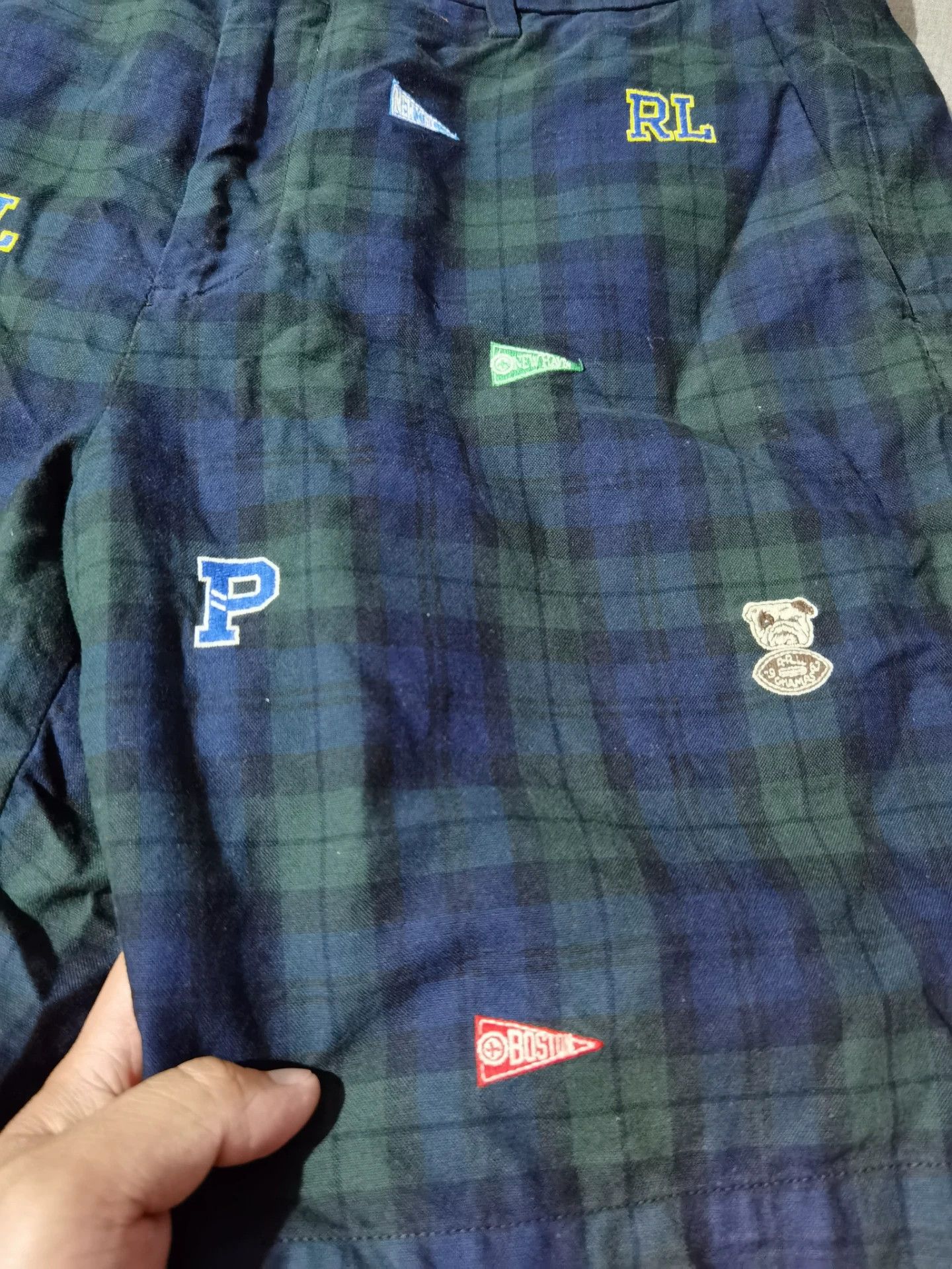 RRL Ralph Lauren RRL Ralph Lauren Dog Head Limited Shorts Size US 30 / EU 46 - 2 Thumbnail