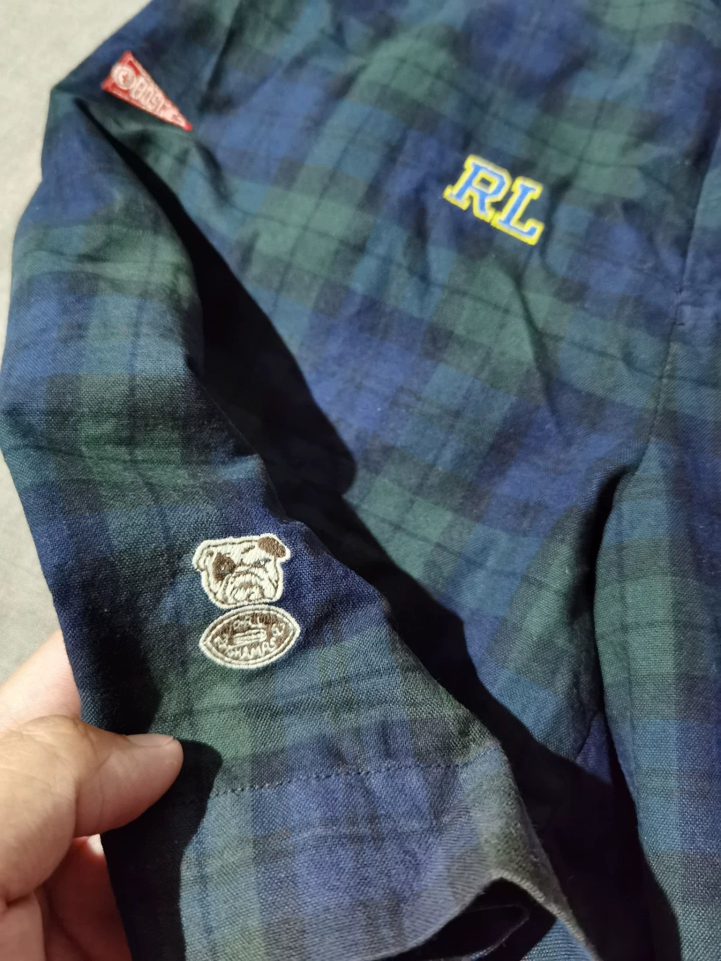 RRL Ralph Lauren RRL Ralph Lauren Dog Head Limited Shorts Size US 30 / EU 46 - 6 Thumbnail