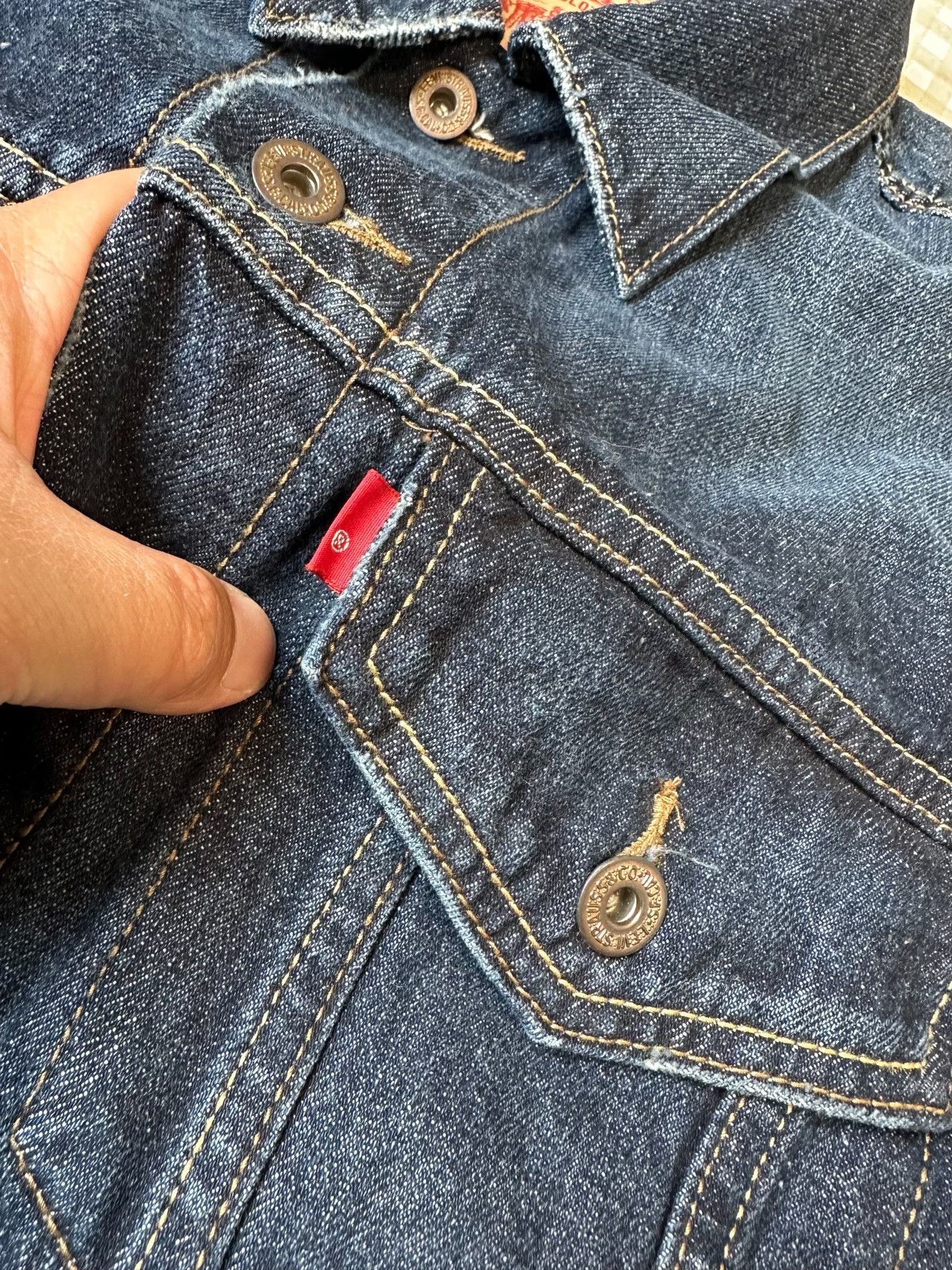 Levi's Levi's US Heavy Denim Jacket Size US M / EU 48-50 / 2 - 7 Thumbnail