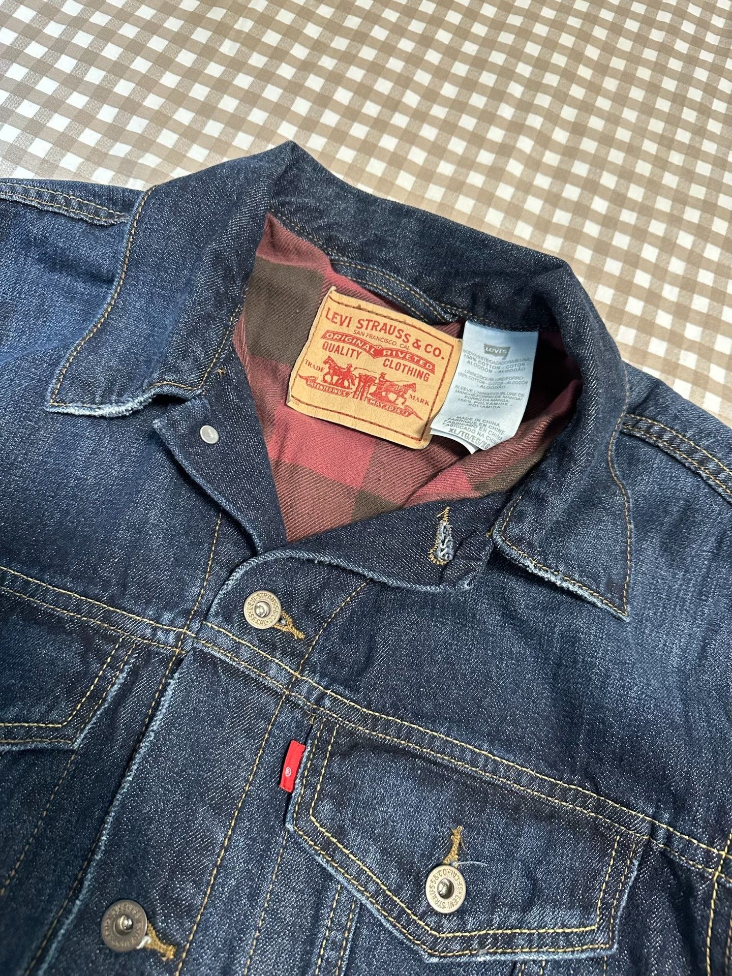 Levi's Levi's US Heavy Denim Jacket Size US M / EU 48-50 / 2 - 3 Thumbnail