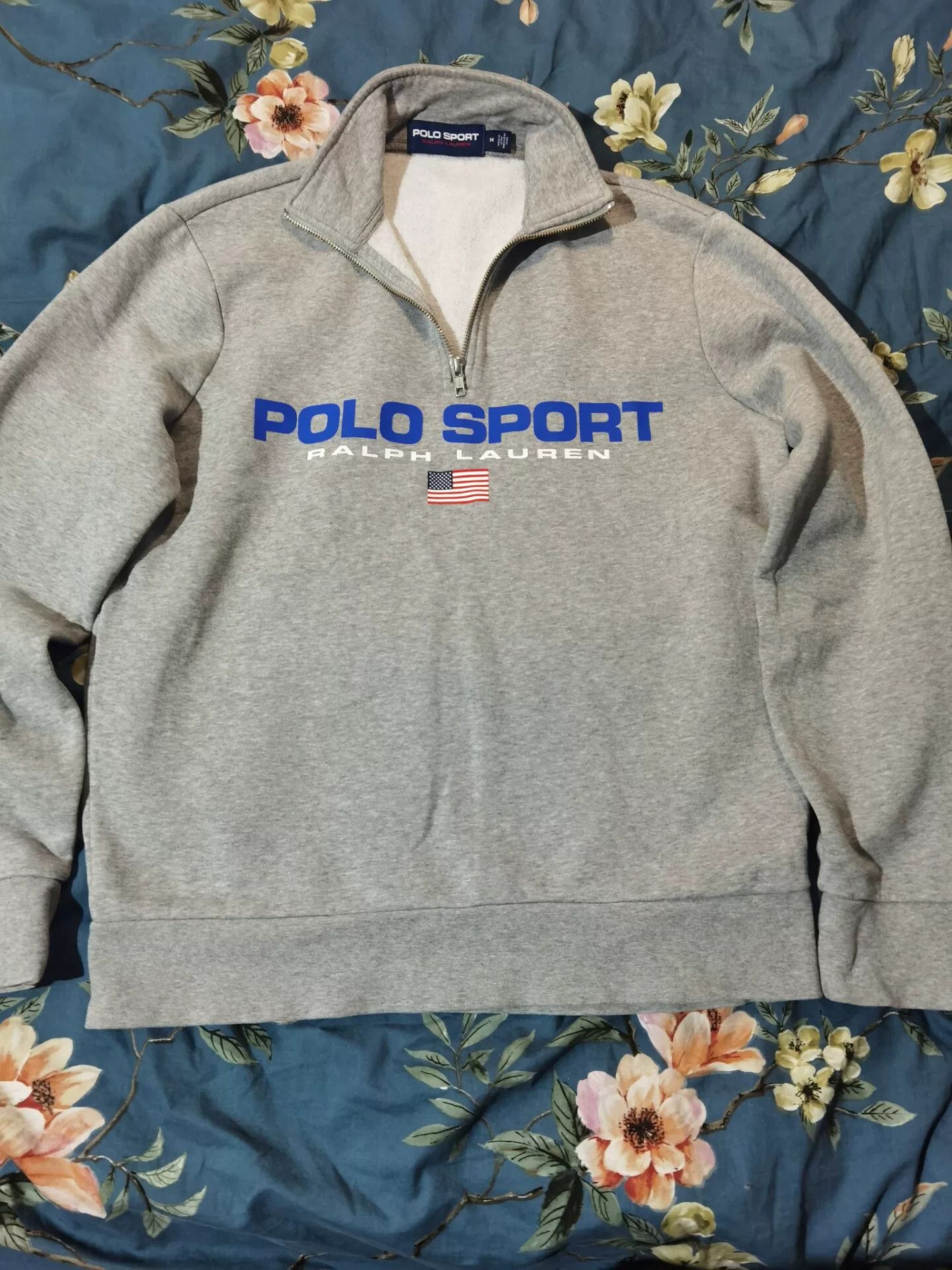 Ralph Lauren Sport Vintage Ralph Lauren Polo Sport Half-Zip Hoodie Size US M / EU 48-50 / 2 - 2 Thumbnail
