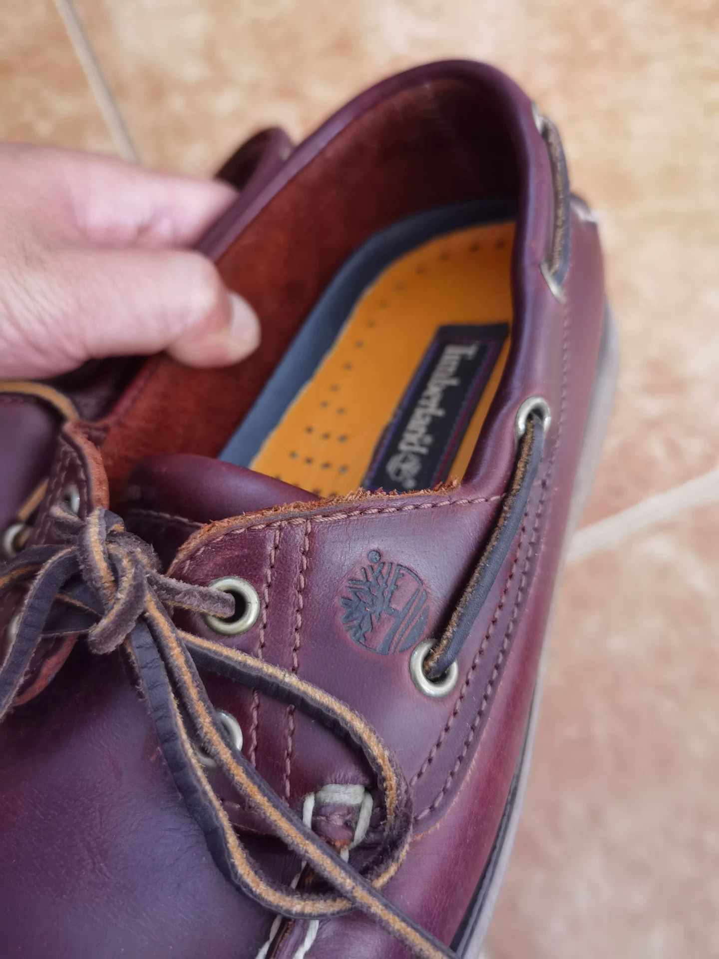 Timberland Timberland Handcrafted Leather Boat Shoes Size US 10 / EU 43 - 6 Thumbnail