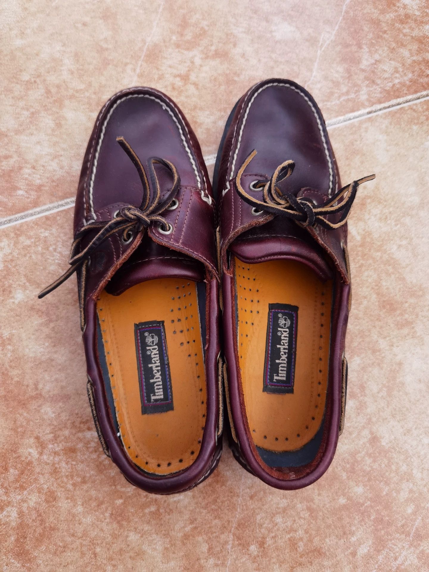 Timberland Timberland Handcrafted Leather Boat Shoes Size US 10 / EU 43 - 4 Thumbnail