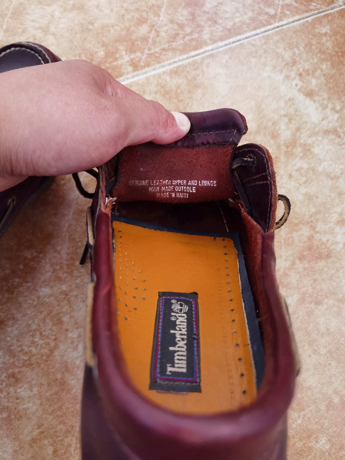 Timberland Timberland Handcrafted Leather Boat Shoes Size US 10 / EU 43 - 9 Thumbnail
