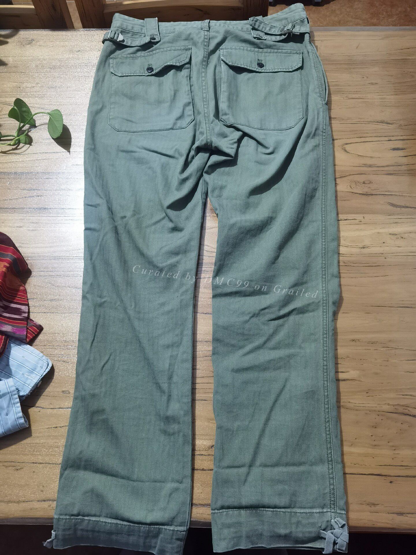 RRL Ralph Lauren Vintage Ralph Lauren Military Cargo Pants Size US 30 / EU 46 - 4 Thumbnail
