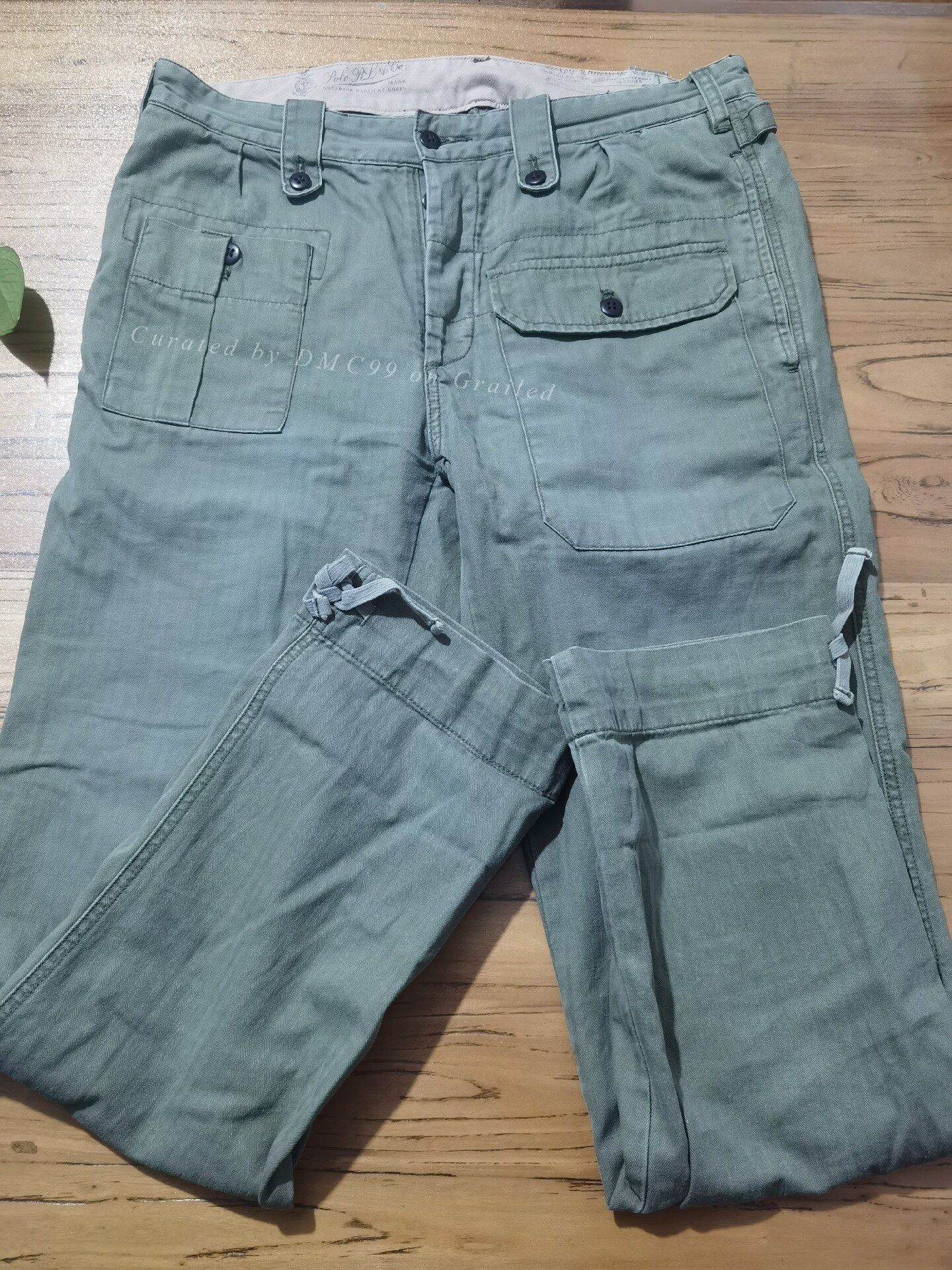 RRL Ralph Lauren Vintage Ralph Lauren Military Cargo Pants Size US 30 / EU 46 - 2 Thumbnail