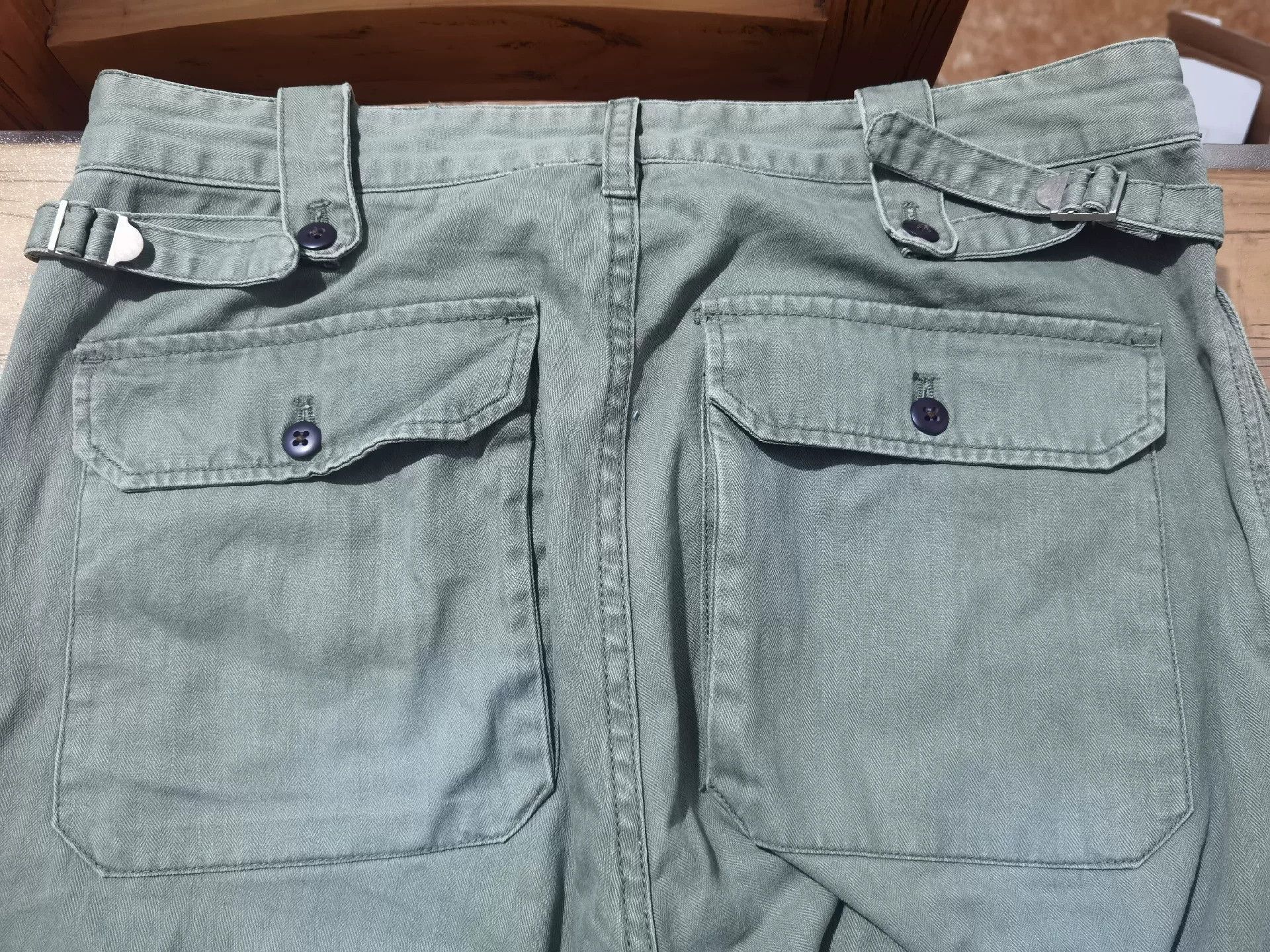 RRL Ralph Lauren Vintage Ralph Lauren Military Cargo Pants Size US 30 / EU 46 - 5 Thumbnail