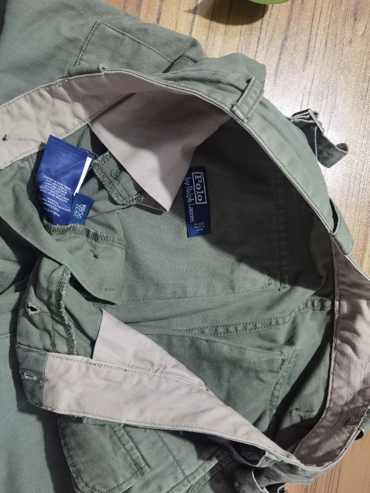 RRL Ralph Lauren Vintage Ralph Lauren Military Cargo Pants Size US 30 / EU 46 - 9 Thumbnail
