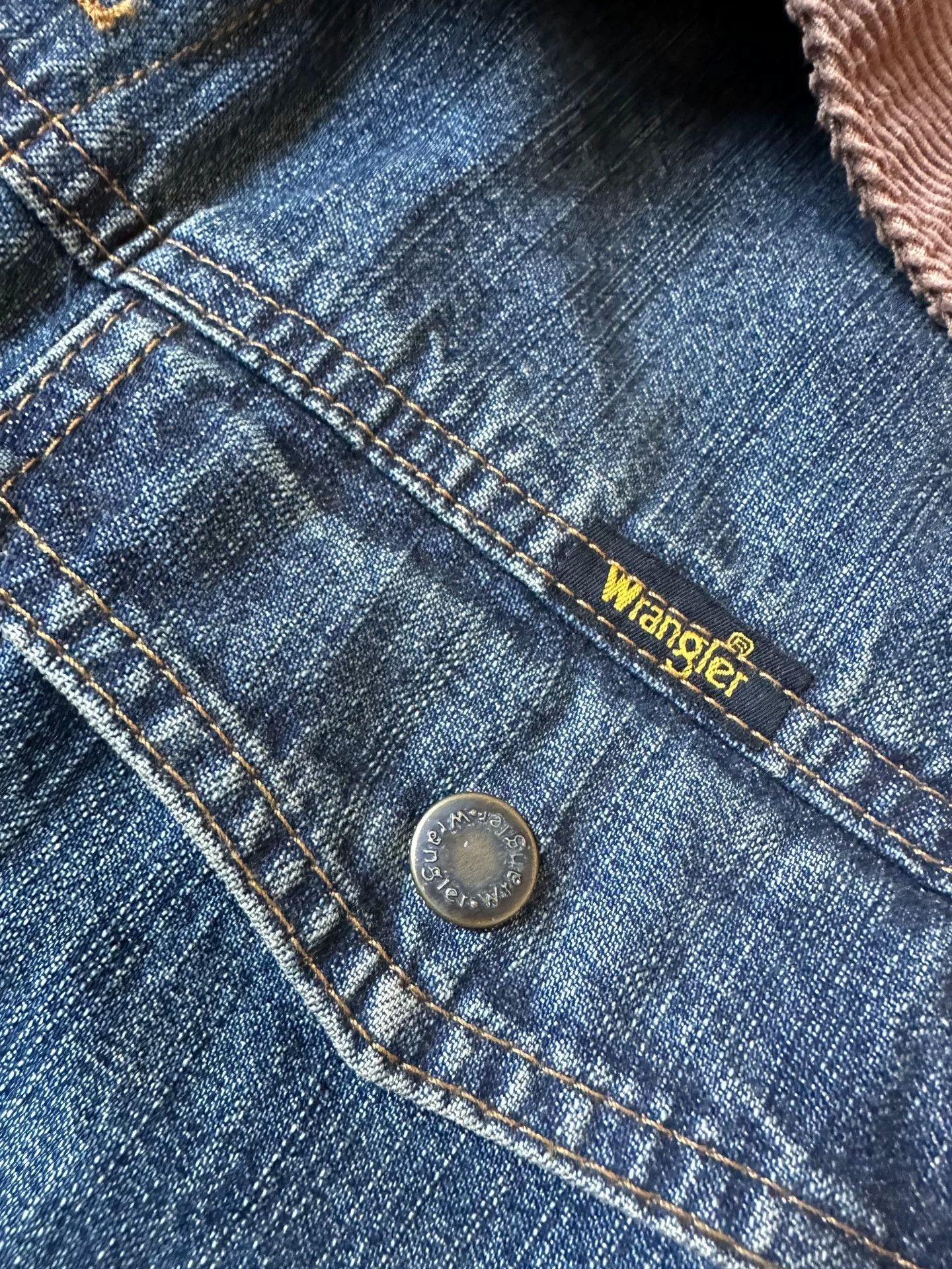 Wrangler Wrangler US Heavy Denim Jacket Size US XL / EU 56 / 4 - 4 Thumbnail