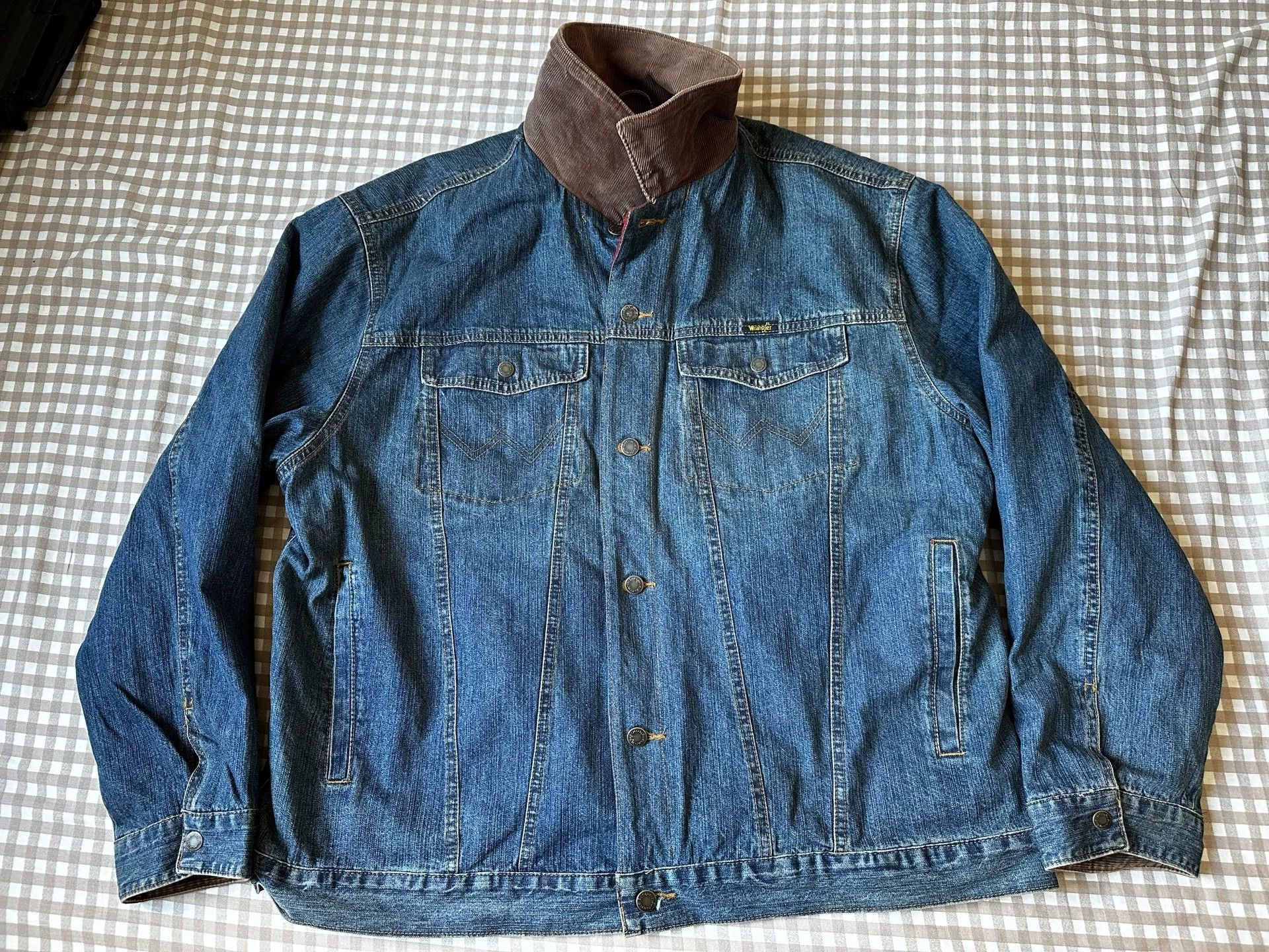 Wrangler Wrangler US Heavy Denim Jacket Size US XL / EU 56 / 4 - 5 Thumbnail