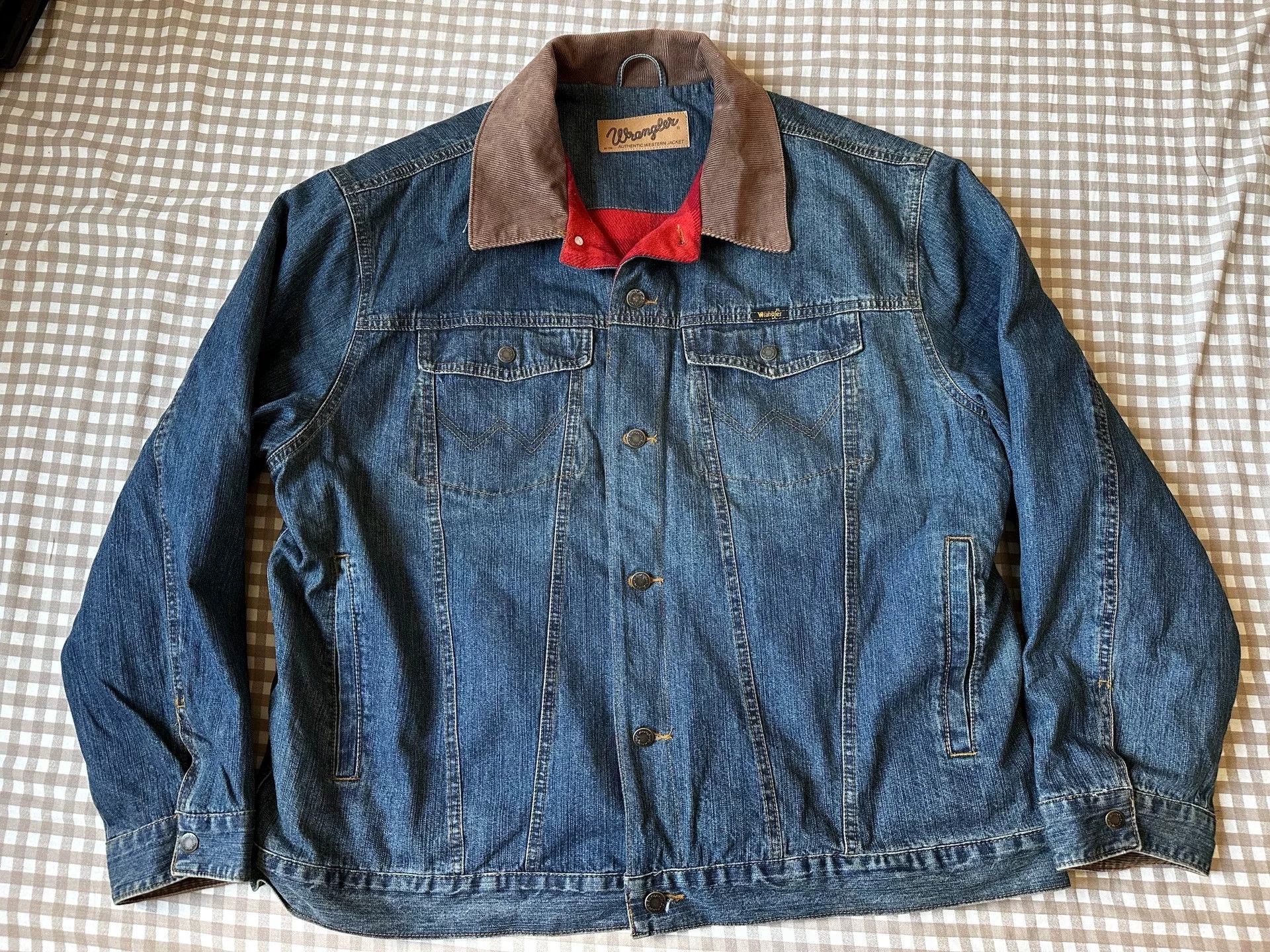 Wrangler Wrangler US Heavy Denim Jacket Size US XL / EU 56 / 4 - 2 Thumbnail
