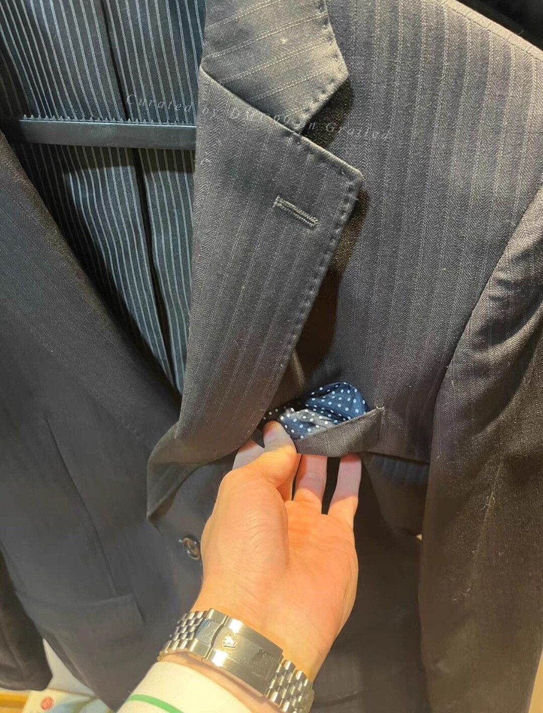 Ralph Lauren Purple Label Ralph Lauren Striped Suit Size US M / EU 48-50 / 2 - 2 Thumbnail