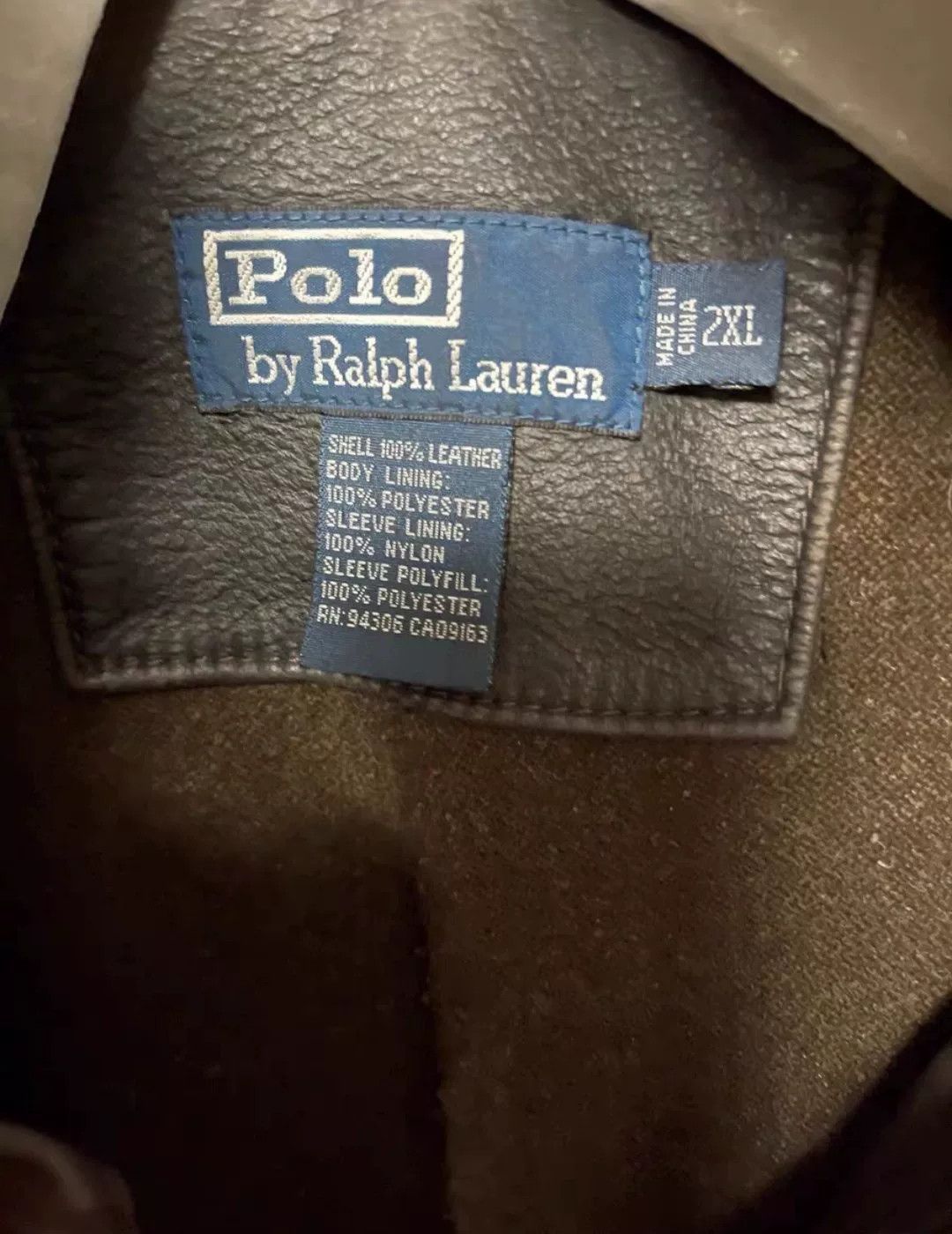 RRL Ralph Lauren RRL N1 Leather Jacket Shearling Collar Size US M / EU 48-50 / 2 - 6 Thumbnail