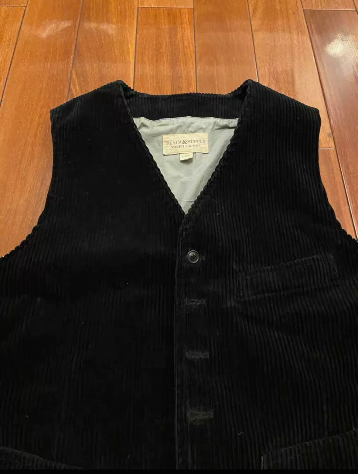 RRL Ralph Lauren Polo Ralph Lauren Corduroy Vest Size US M / EU 48-50 / 2 - 2 Thumbnail