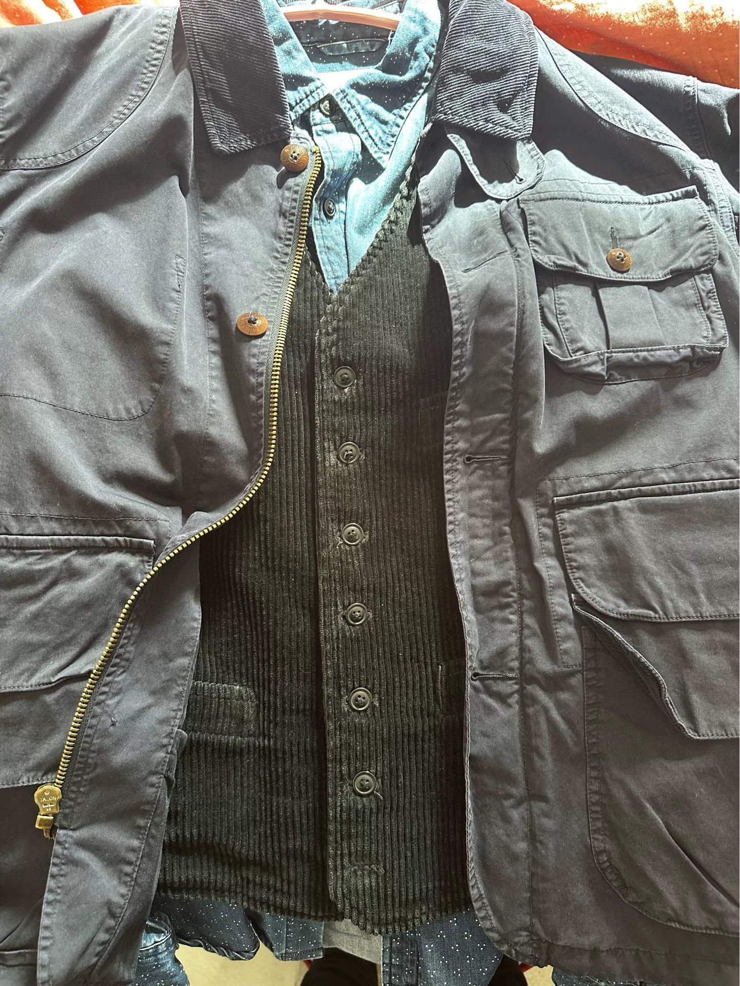 RRL Ralph Lauren Polo Ralph Lauren Corduroy Vest Size US M / EU 48-50 / 2 - 6 Thumbnail