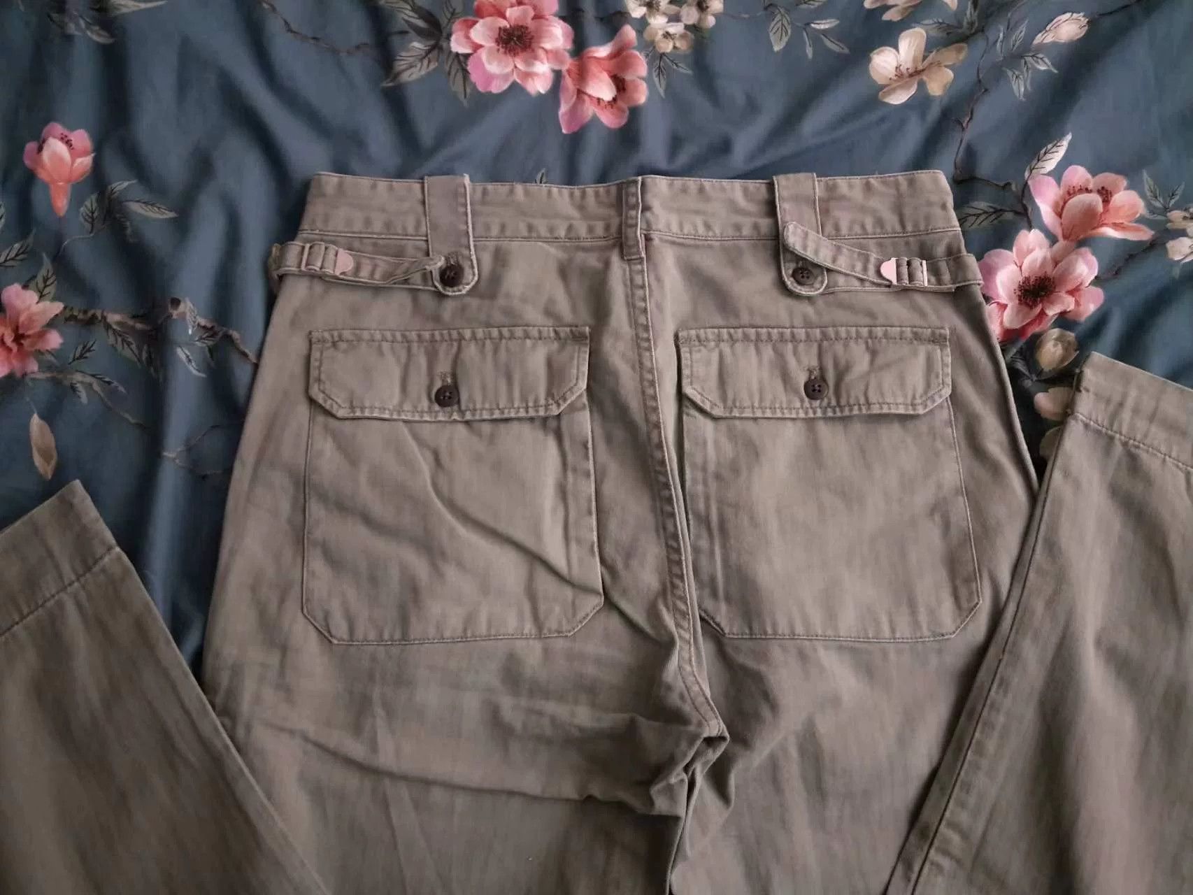 RRL Ralph Lauren Vintage Ralph Lauren Olive Cargo Pants Size US 30 / EU 46 - 7 Thumbnail