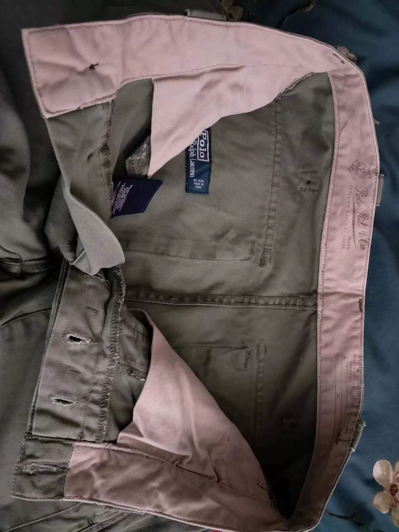 RRL Ralph Lauren Vintage Ralph Lauren Olive Cargo Pants Size US 30 / EU 46 - 9 Thumbnail