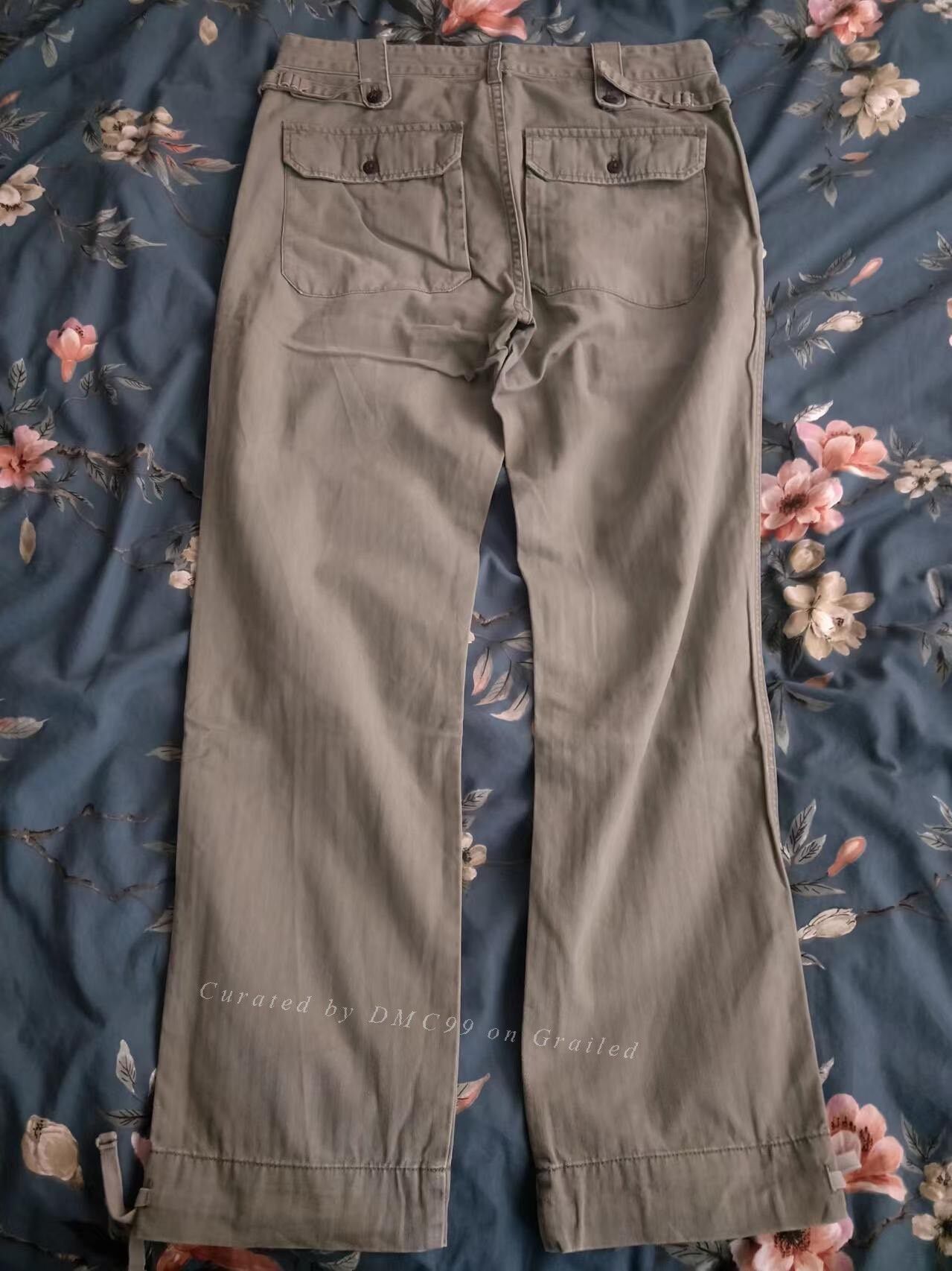 RRL Ralph Lauren Vintage Ralph Lauren Olive Cargo Pants Size US 30 / EU 46 - 2 Thumbnail