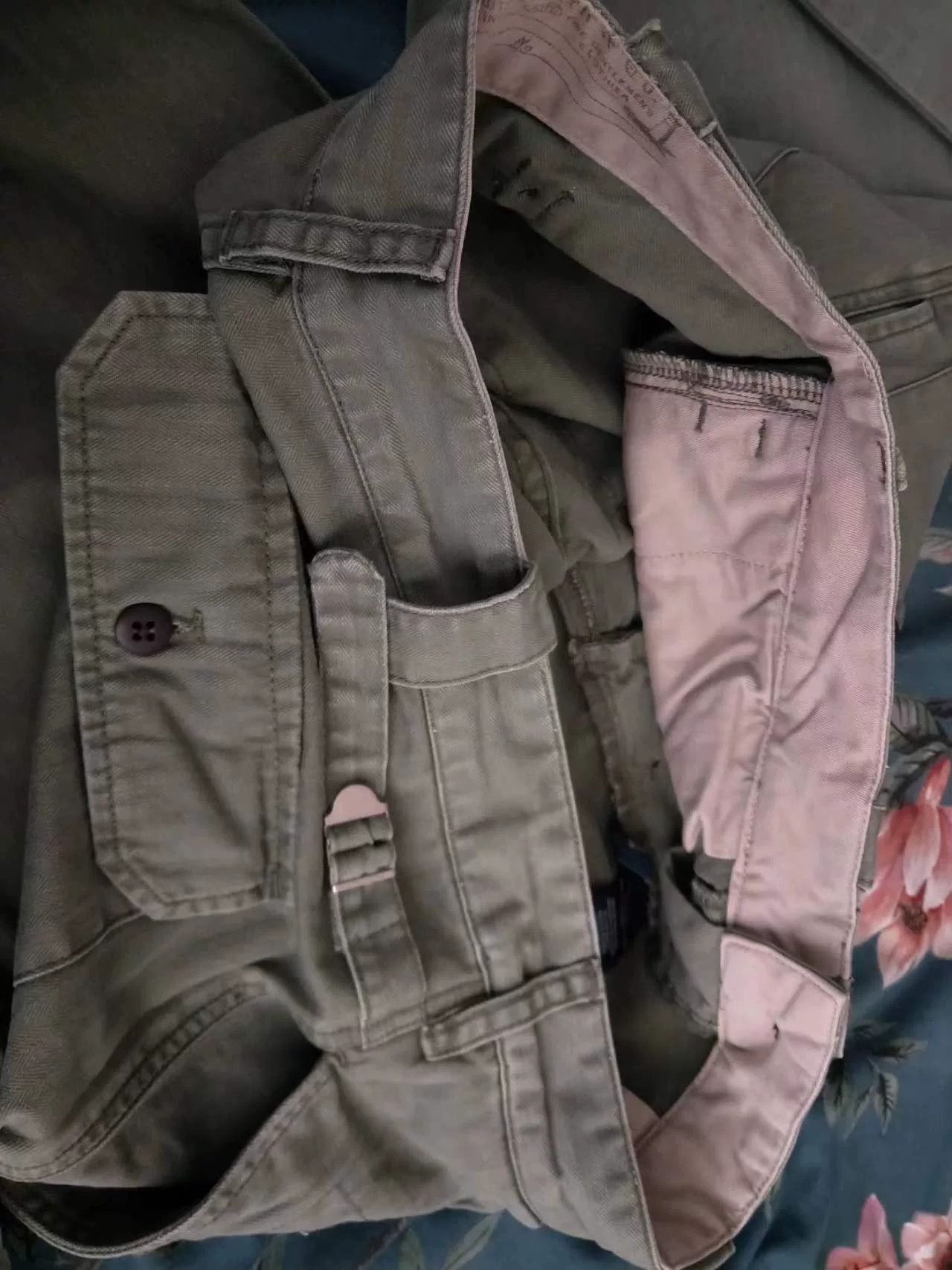 RRL Ralph Lauren Vintage Ralph Lauren Olive Cargo Pants Size US 30 / EU 46 - 8 Thumbnail