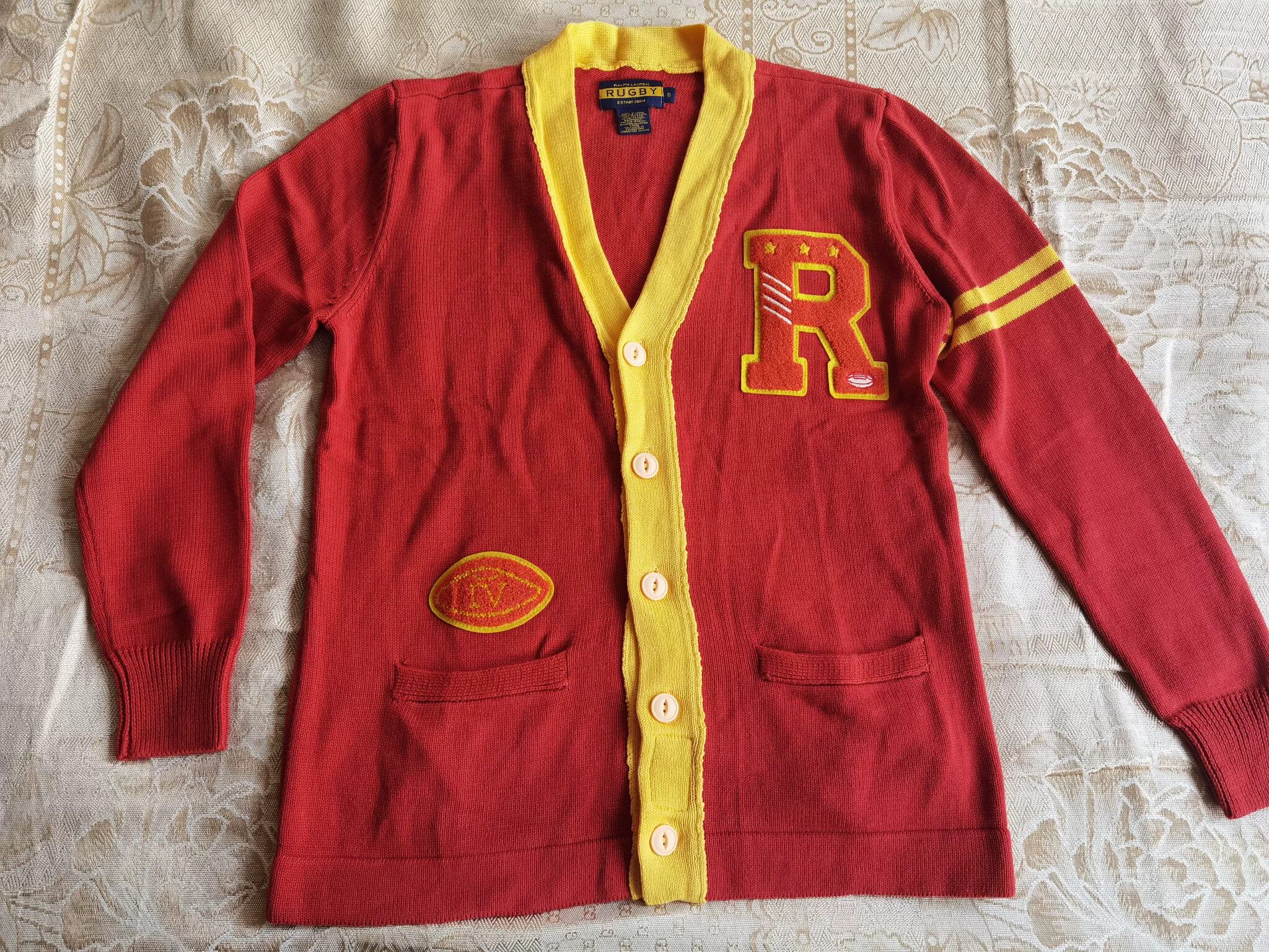RRL Ralph Lauren Ralph Lauren Rugby Vintage Knit Cardigan Size US M / EU 48-50 / 2 - 2 Thumbnail