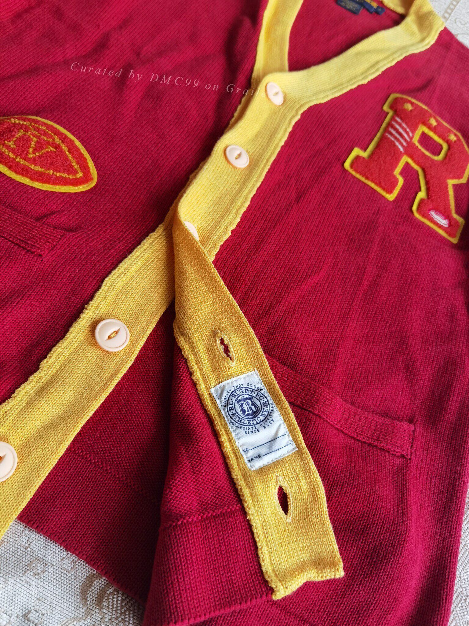 RRL Ralph Lauren Ralph Lauren Rugby Vintage Knit Cardigan Size US M / EU 48-50 / 2 - 5 Thumbnail