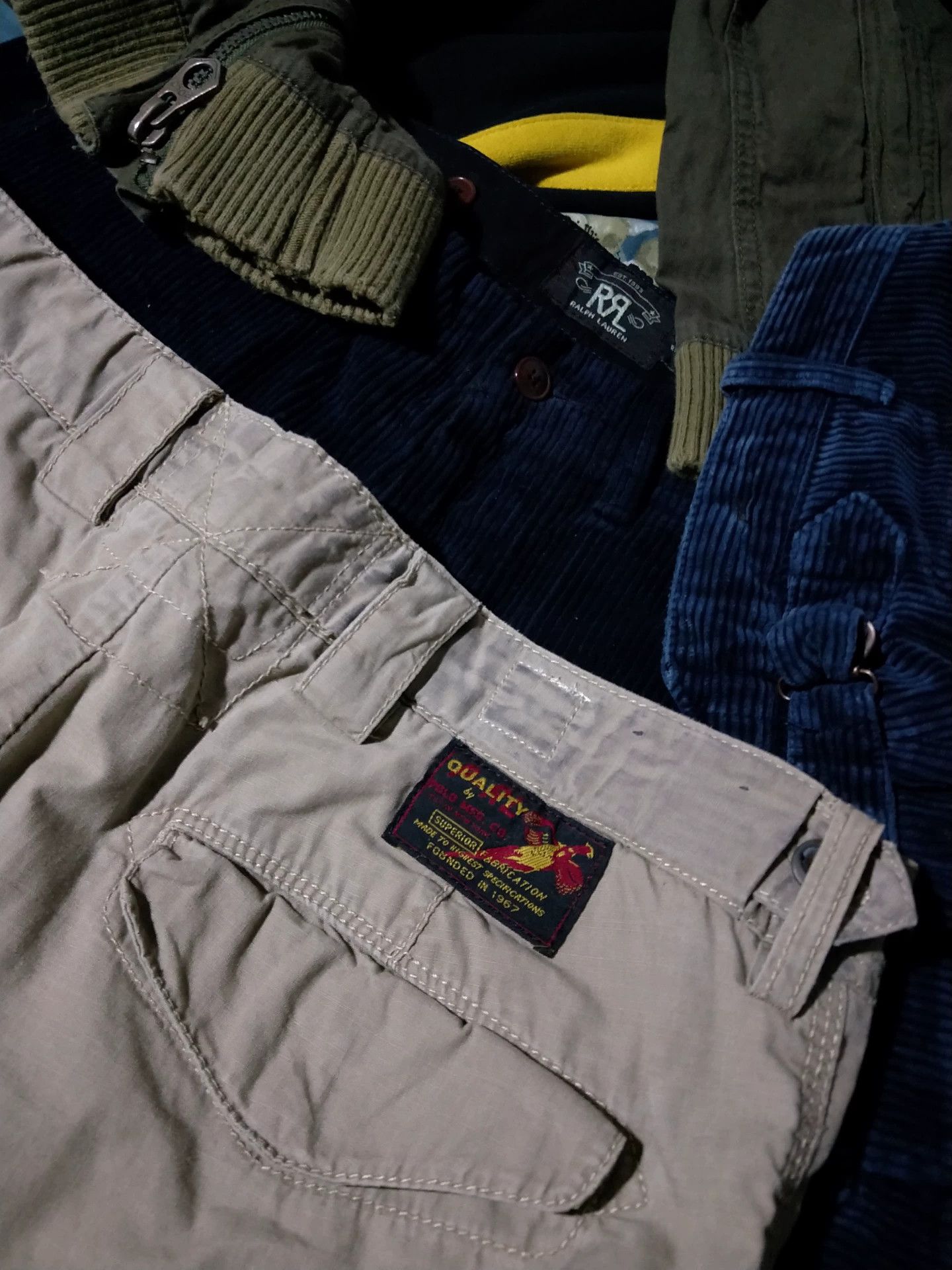 RRL Ralph Lauren Ralph Lauren Vintage Distressed Hunting Fishing Shorts Size US 30 / EU 46 - 9 Thumbnail