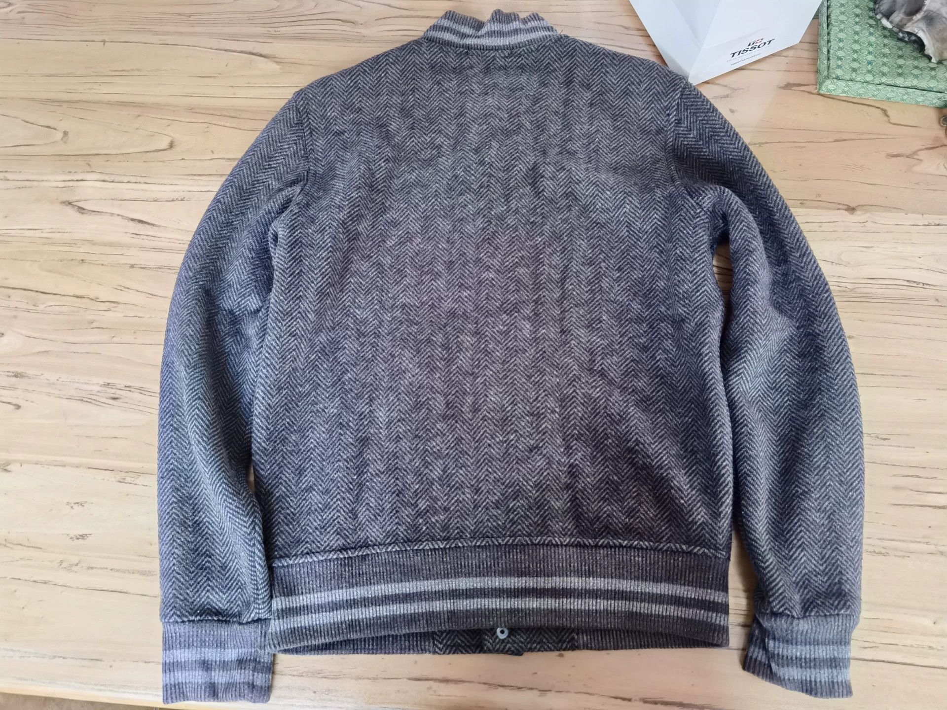 RRL Ralph Lauren Ralph Lauren RRL Herringbone Wool Baseball Jacket Size US M / EU 48-50 / 2 - 5 Thumbnail