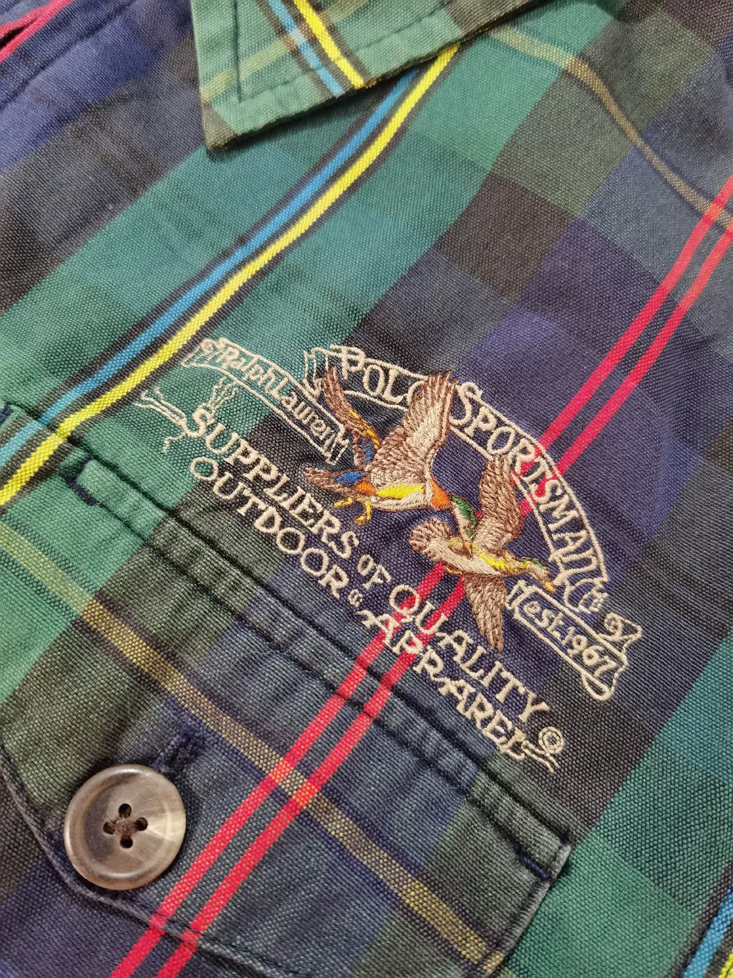 RRL Ralph Lauren RRL Ralph Lauren Vintage Plaid Hunting Jacket Size US M / EU 48-50 / 2 - 4 Thumbnail