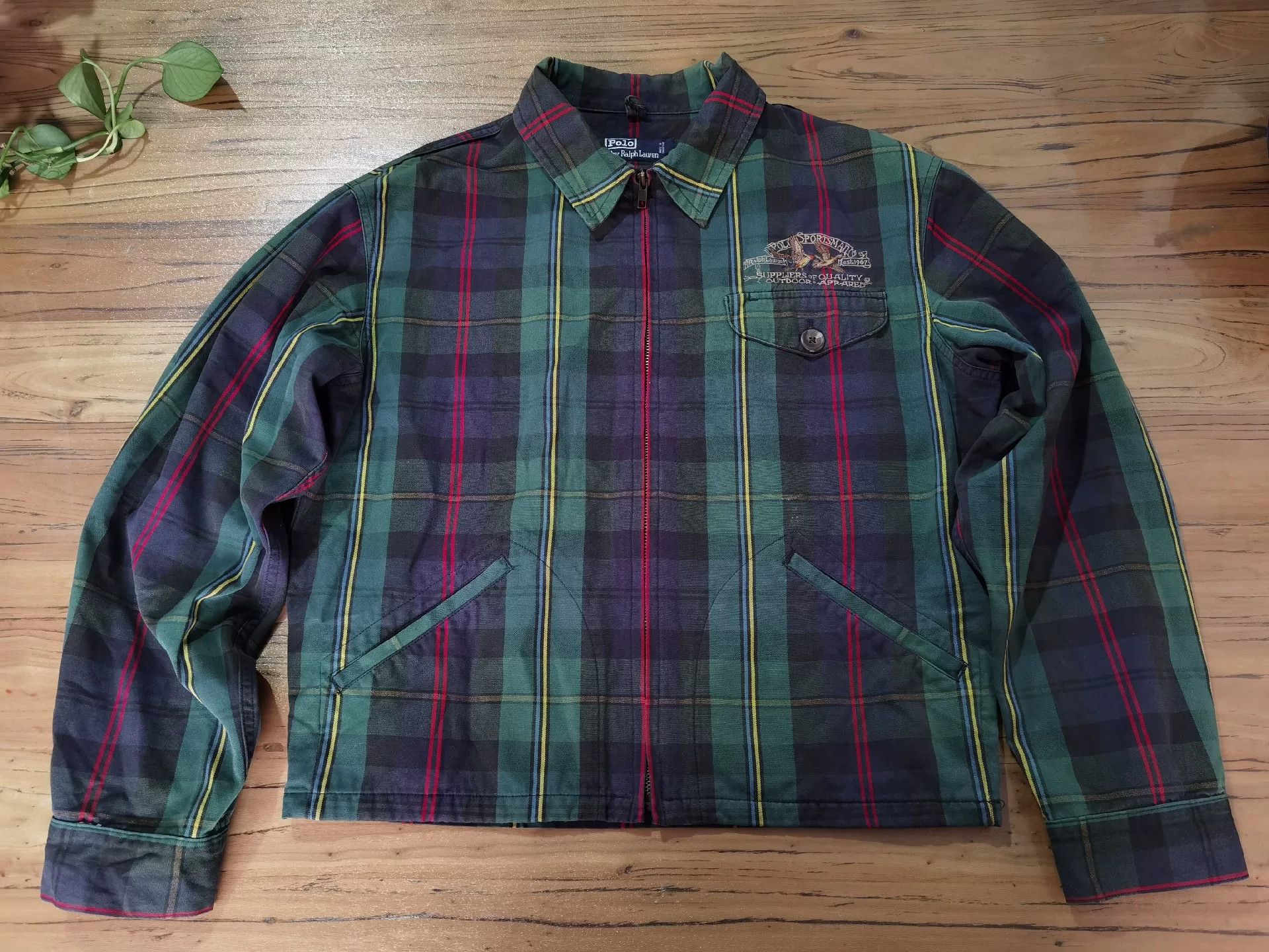 RRL Ralph Lauren RRL Ralph Lauren Vintage Plaid Hunting Jacket Size US M / EU 48-50 / 2 - 3 Thumbnail