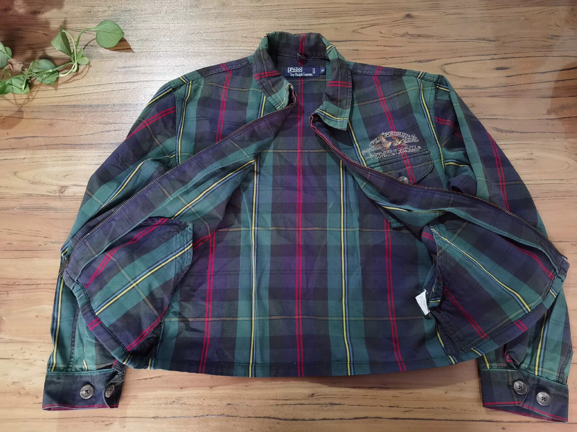 RRL Ralph Lauren RRL Ralph Lauren Vintage Plaid Hunting Jacket Size US M / EU 48-50 / 2 - 5 Thumbnail