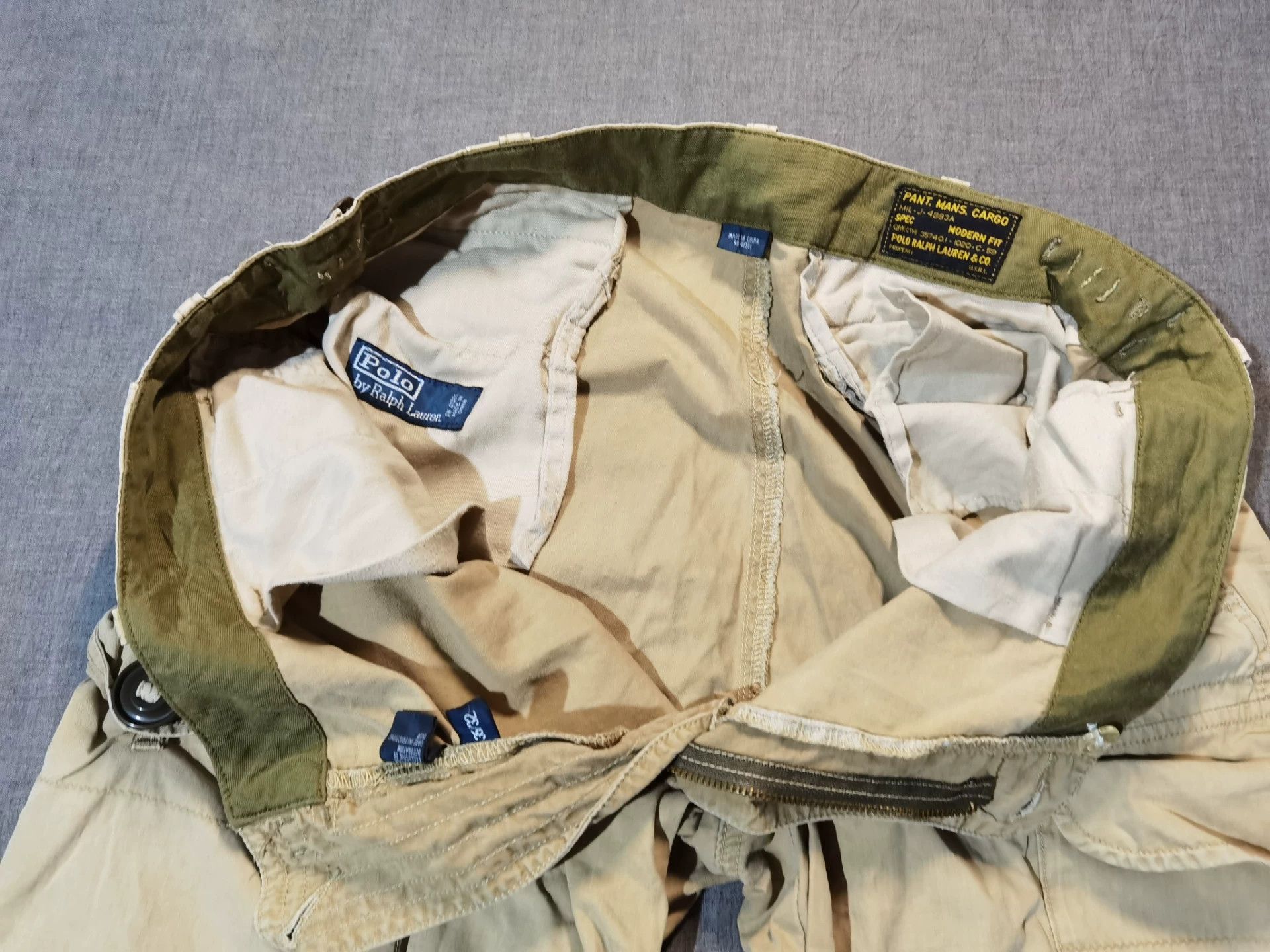 RRL Ralph Lauren Ralph Lauren Cargo Hunting Work Pants Size US 30 / EU 46 - 4 Thumbnail