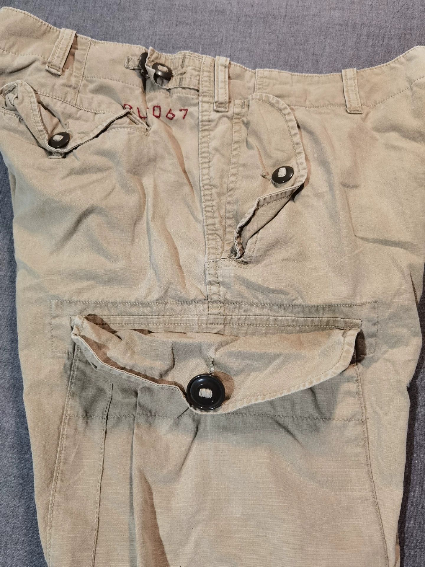 RRL Ralph Lauren Ralph Lauren Cargo Hunting Work Pants Size US 30 / EU 46 - 7 Thumbnail