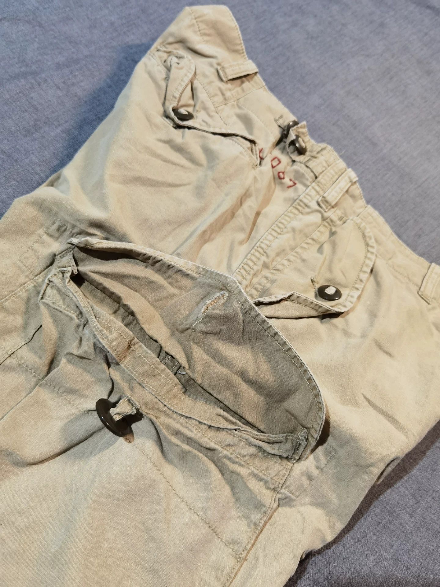 RRL Ralph Lauren Ralph Lauren Cargo Hunting Work Pants Size US 30 / EU 46 - 8 Thumbnail