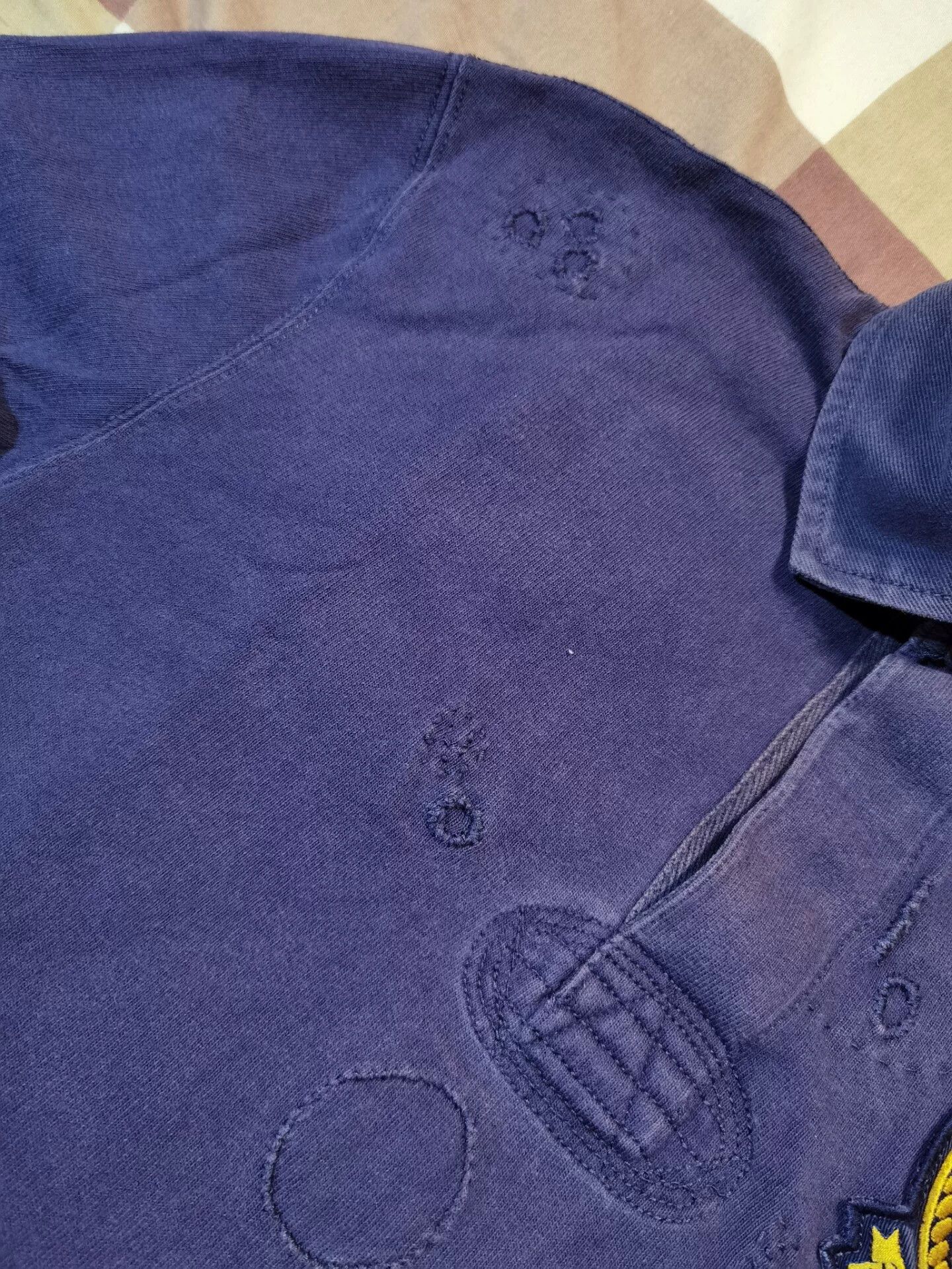 RRL Ralph Lauren Ralph Lauren Distressed Nautical Jacket Size US M / EU 48-50 / 2 - 4 Thumbnail