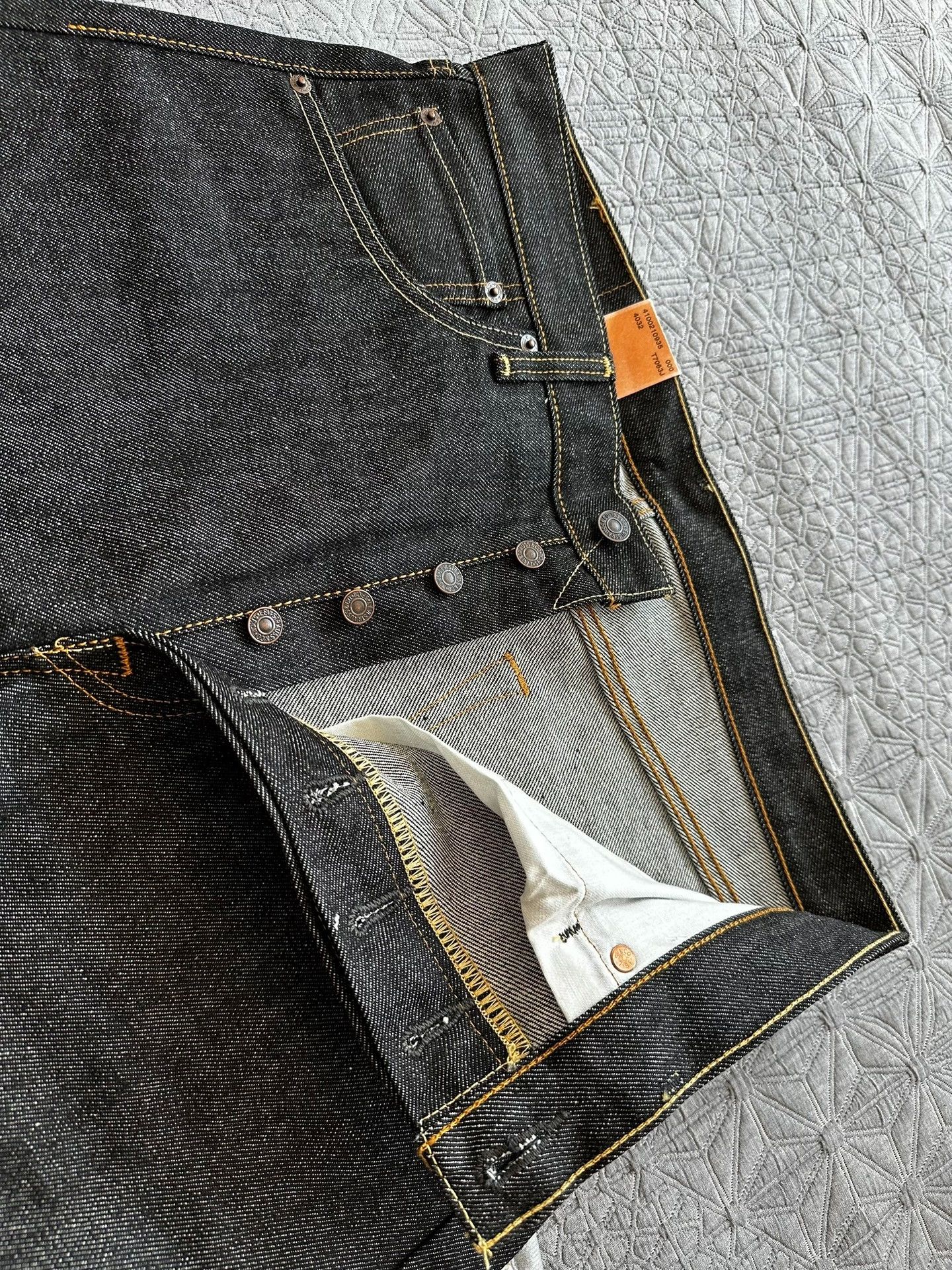 Levi's Levi's 501 Raw Denim Jeans Size US 34 / EU 50 - 5 Thumbnail