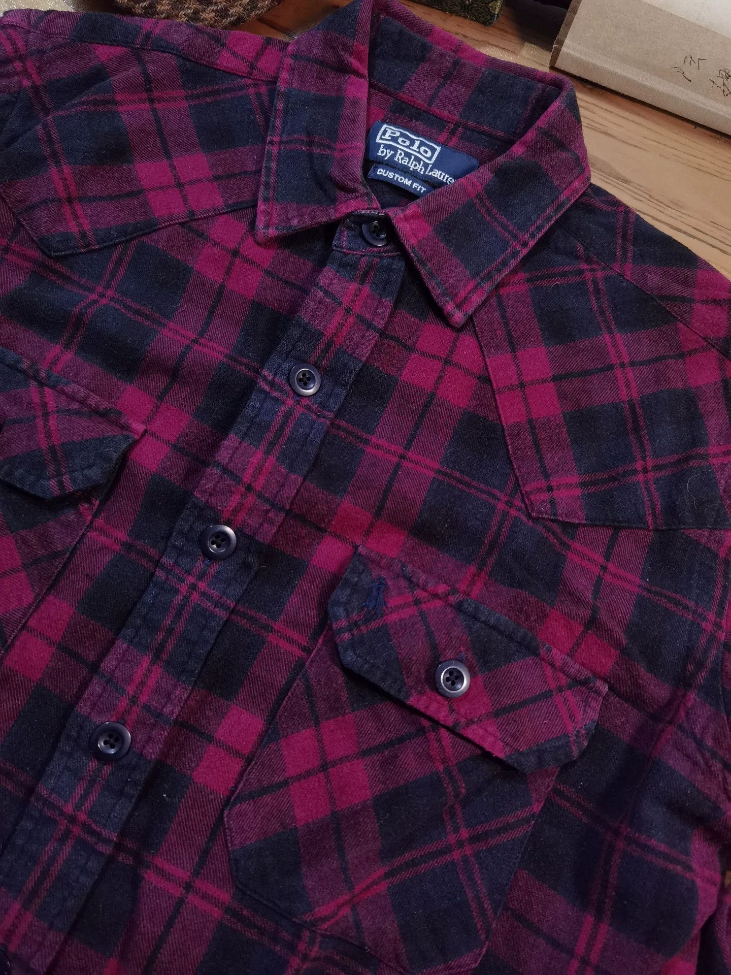 RRL Ralph Lauren Ralph Lauren Plaid Hunting Shirt Size US M / EU 48-50 / 2 - 2 Thumbnail