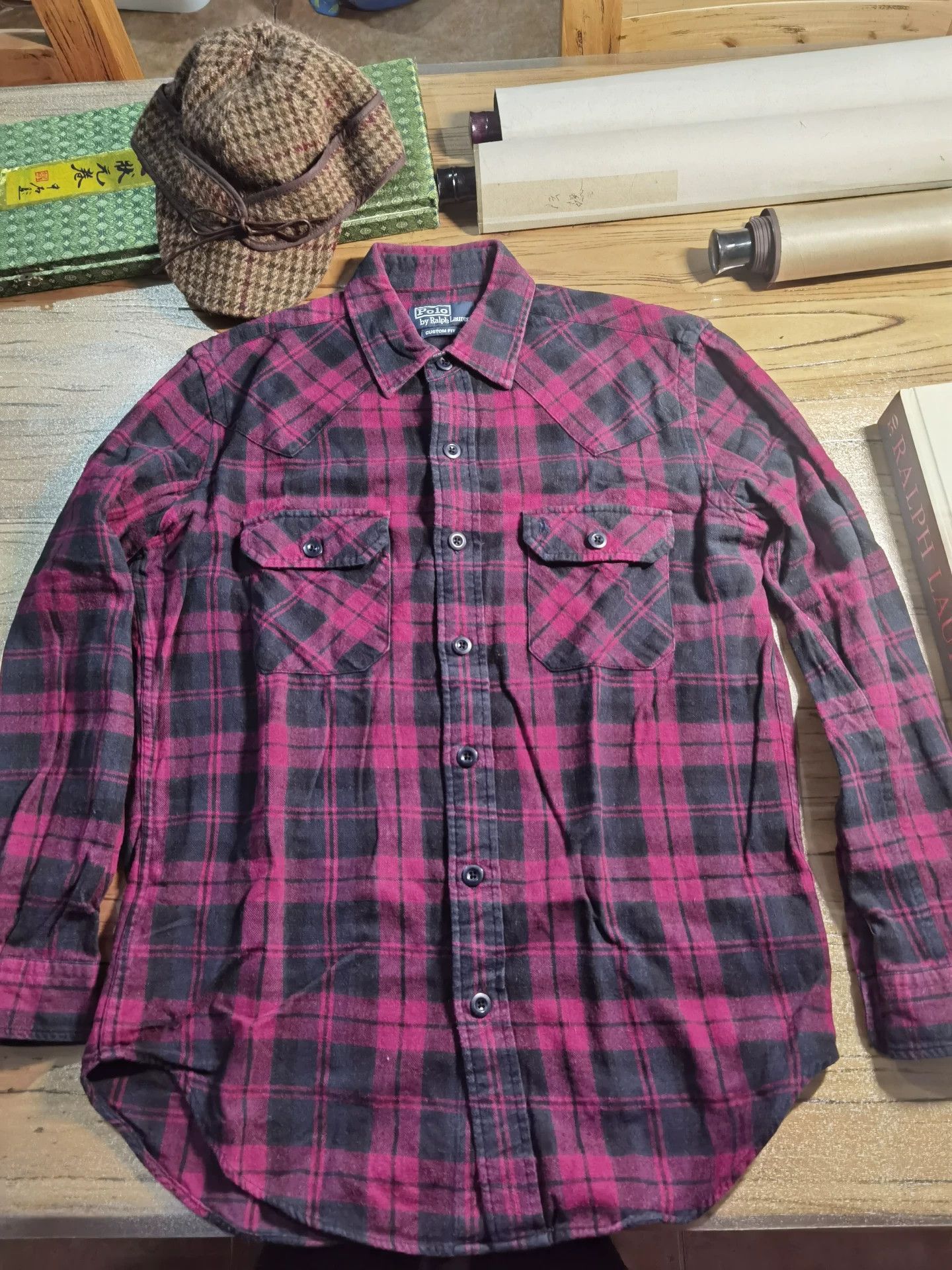 RRL Ralph Lauren Ralph Lauren Plaid Hunting Shirt Size US M / EU 48-50 / 2 - 3 Thumbnail