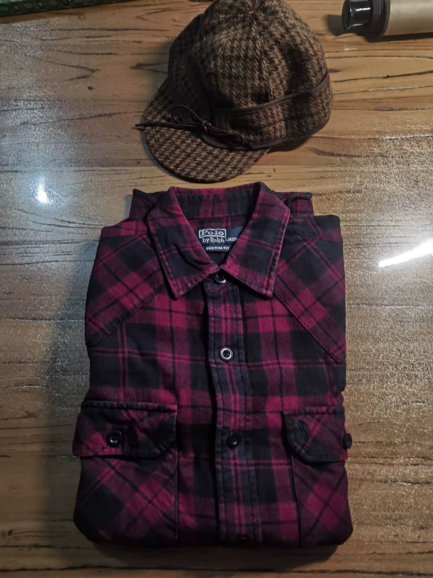 RRL Ralph Lauren Ralph Lauren Plaid Hunting Shirt Size US M / EU 48-50 / 2 - 8 Thumbnail