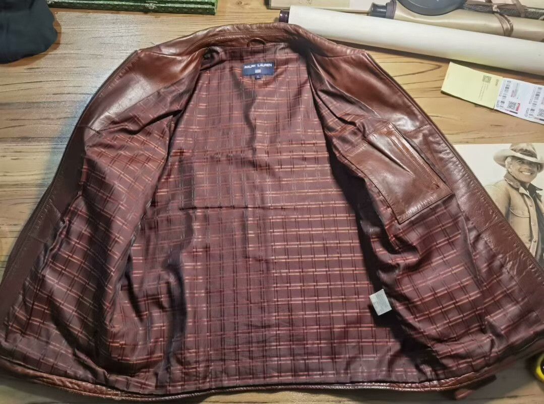 RRL Ralph Lauren RRL Ralph Lauren Lambskin Motorcycle Jacket Size US M / EU 48-50 / 2 - 4 Thumbnail