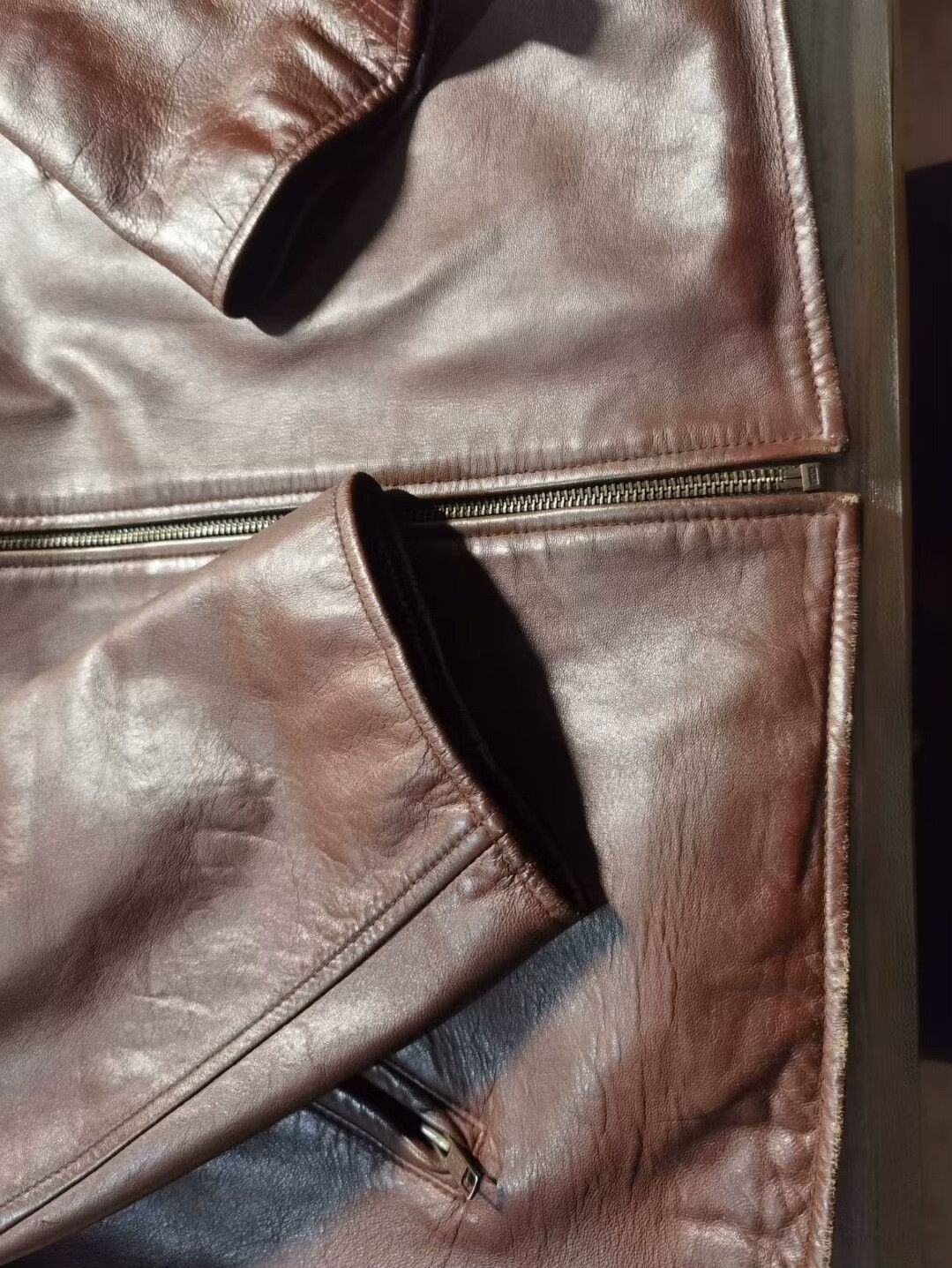 RRL Ralph Lauren RRL Ralph Lauren Lambskin Motorcycle Jacket Size US M / EU 48-50 / 2 - 9 Thumbnail