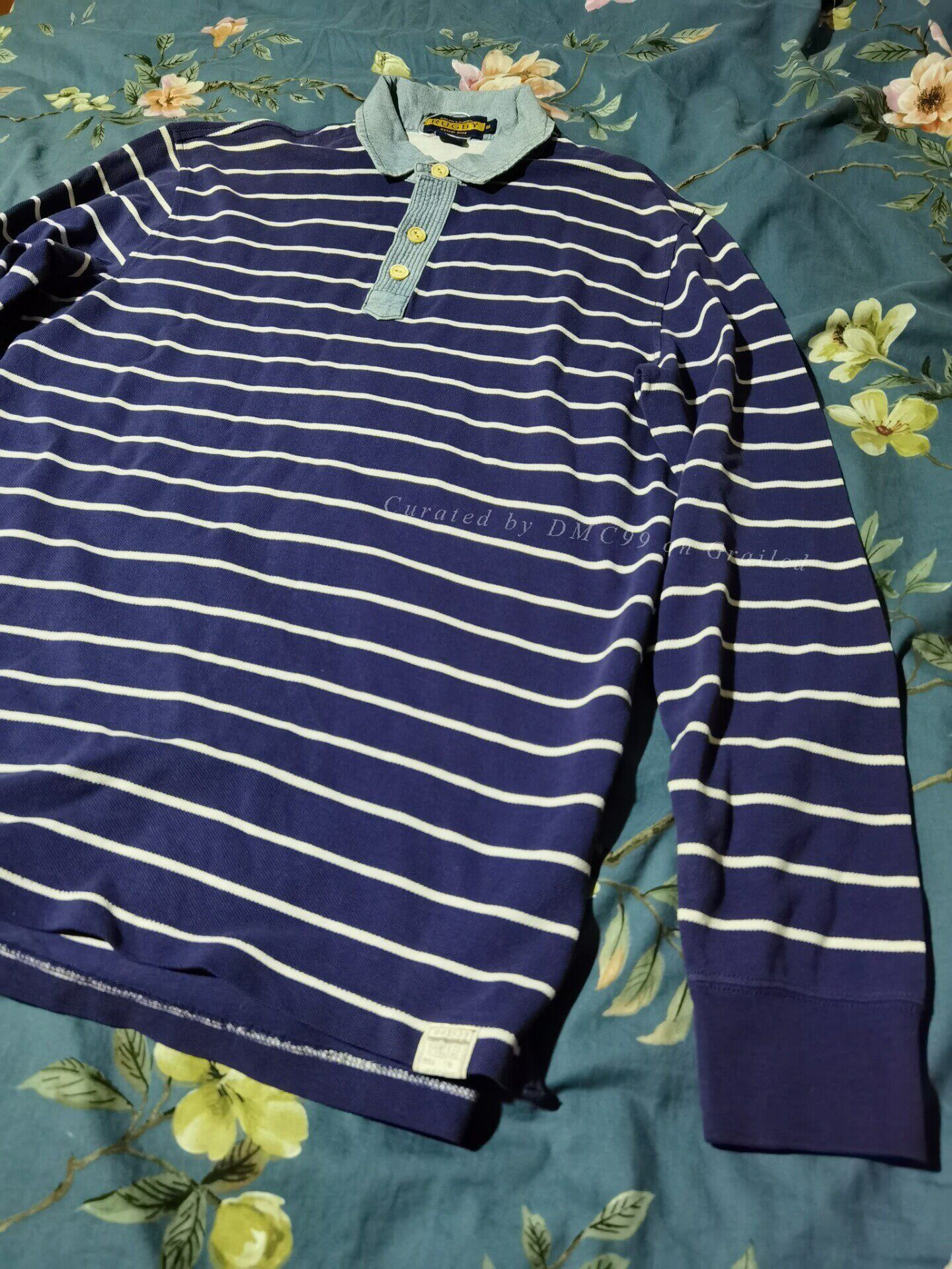 Rugby Ralph Lauren Ralph Lauren Rugby Vintage Striped Long Sleeve Size US M / EU 48-50 / 2 - 3 Thumbnail