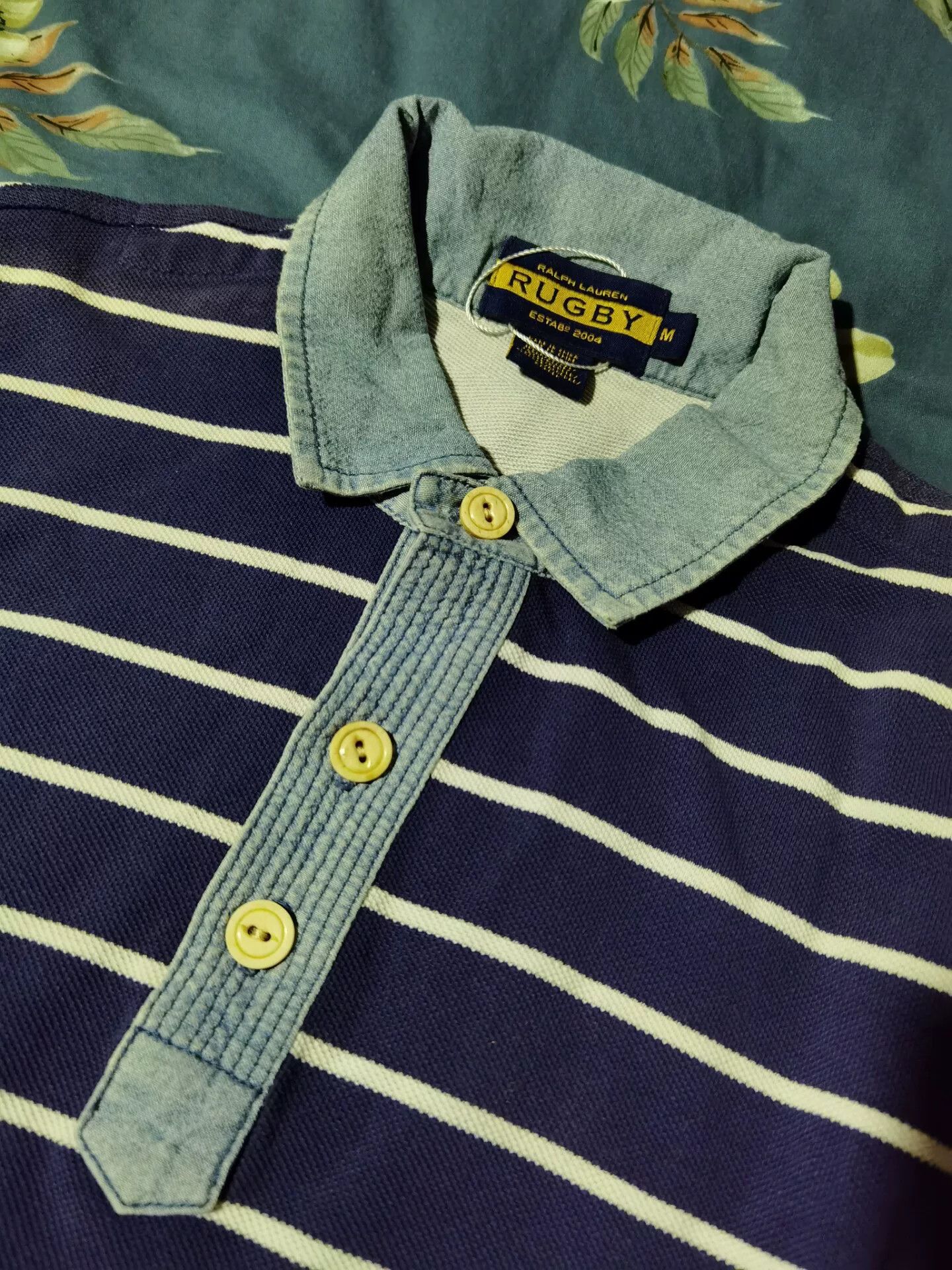 Rugby Ralph Lauren Ralph Lauren Rugby Vintage Striped Long Sleeve Size US M / EU 48-50 / 2 - 4 Thumbnail