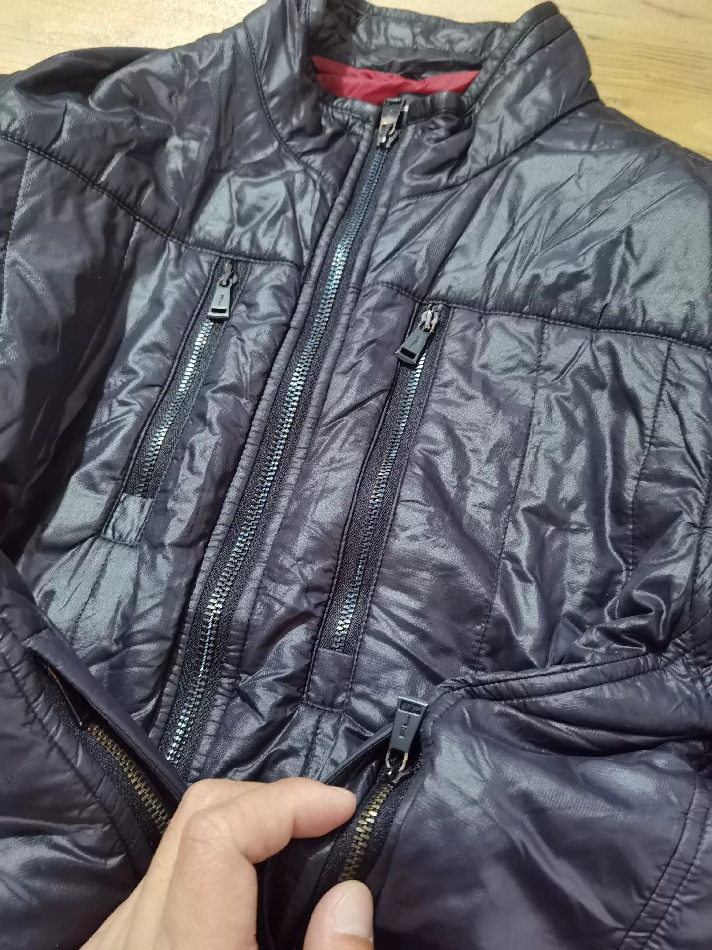 Ralph Lauren Black Label Polo Ralph Lauren Black Label Coated Moto Jacket Size US M / EU 48-50 / 2 - 6 Thumbnail