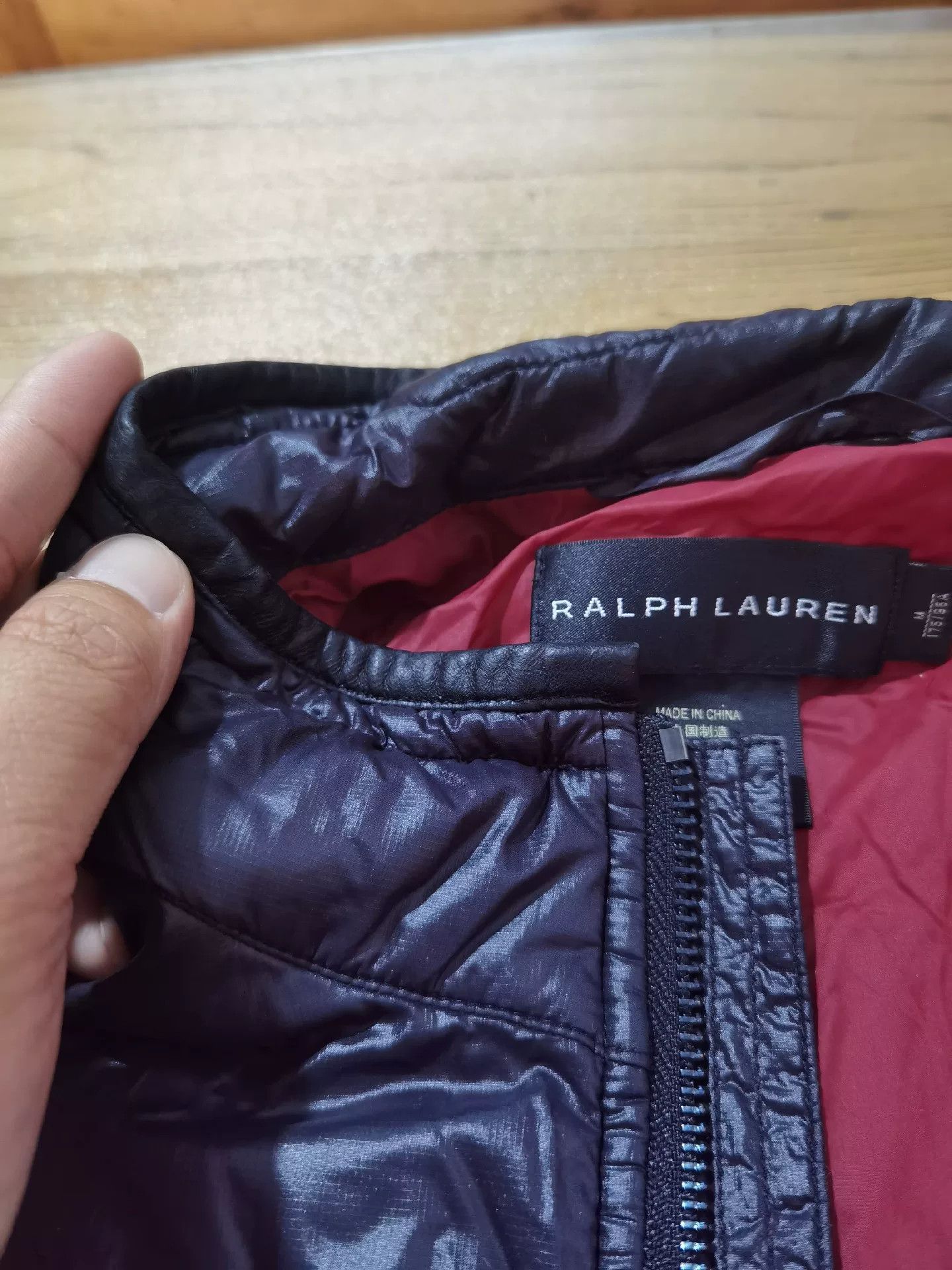 Ralph Lauren Black Label Polo Ralph Lauren Black Label Coated Moto Jacket Size US M / EU 48-50 / 2 - 5 Thumbnail