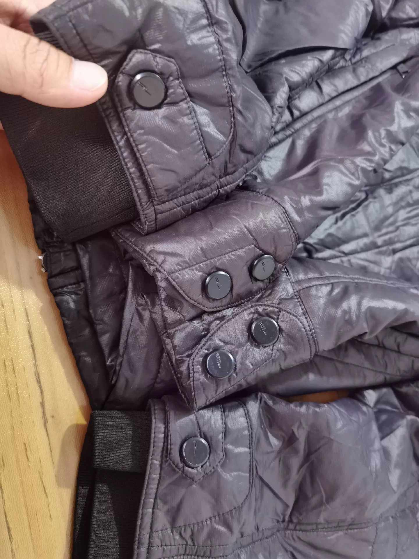 Ralph Lauren Black Label Polo Ralph Lauren Black Label Coated Moto Jacket Size US M / EU 48-50 / 2 - 7 Thumbnail