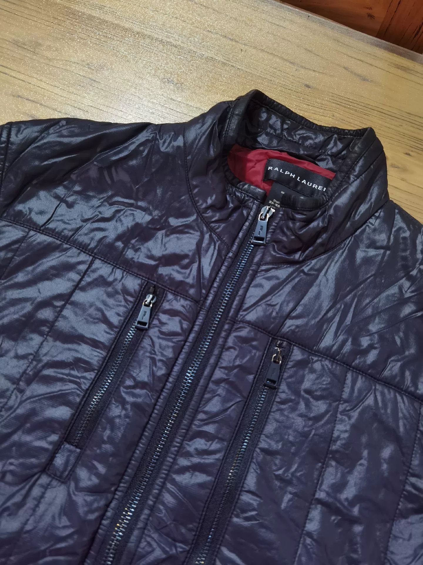 Ralph Lauren Black Label Polo Ralph Lauren Black Label Coated Moto Jacket Size US M / EU 48-50 / 2 - 8 Thumbnail