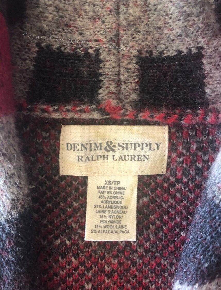 Denim & Supply Ralph Lauren RRL Denim Supply Navajo Shawl Collar Cardigan Size US M / EU 48-50 / 2 - 6 Thumbnail